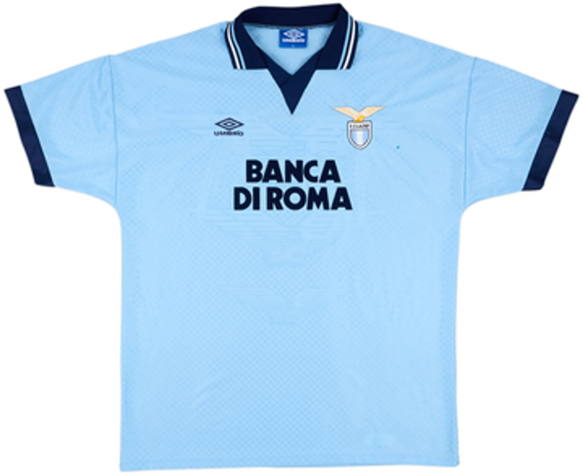 Umbro Lazio Mens SS Player Issue Home Shirt 1995/96