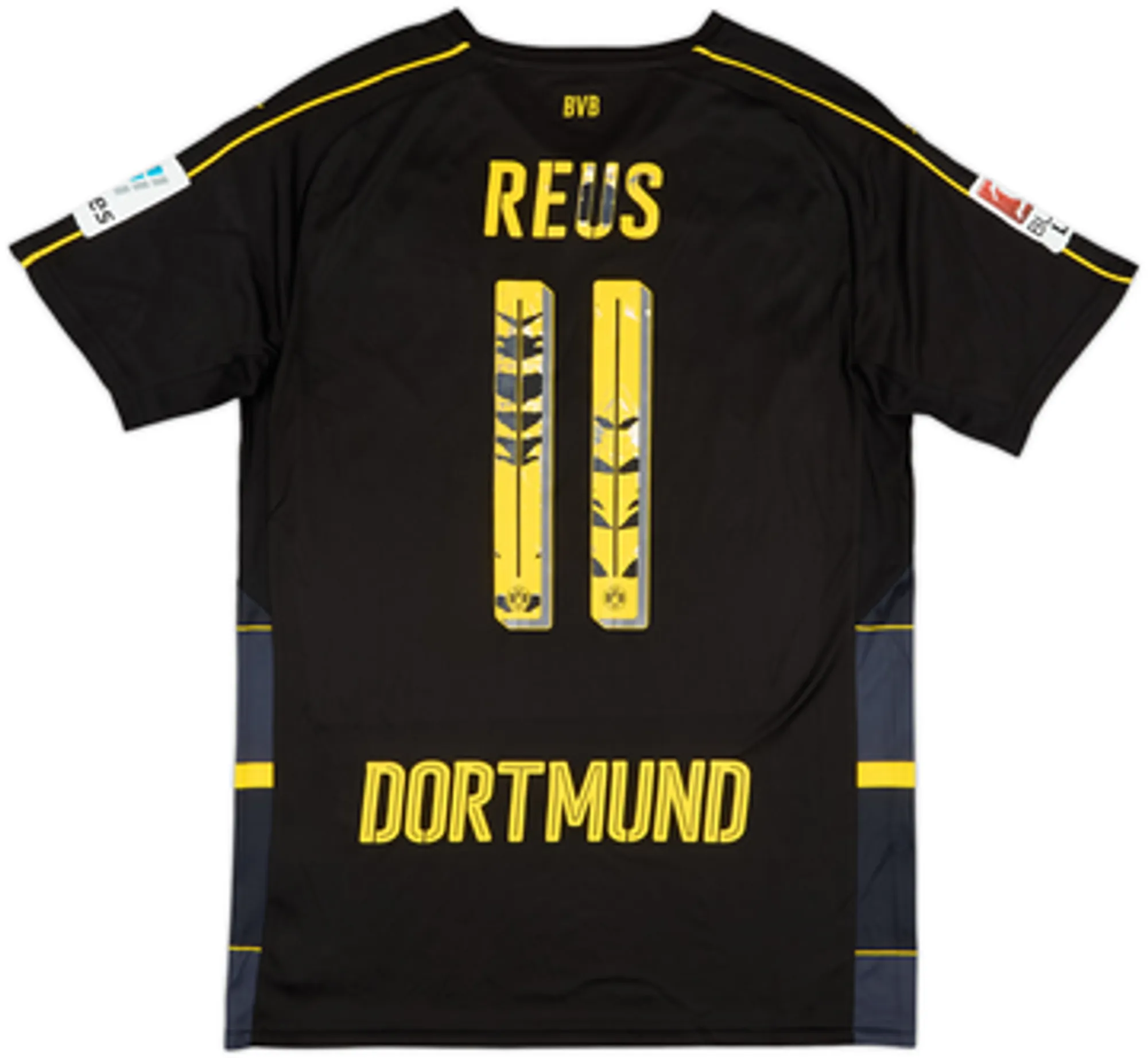 Puma Borussia Dortmund Mens SS Away Shirt 2016/17