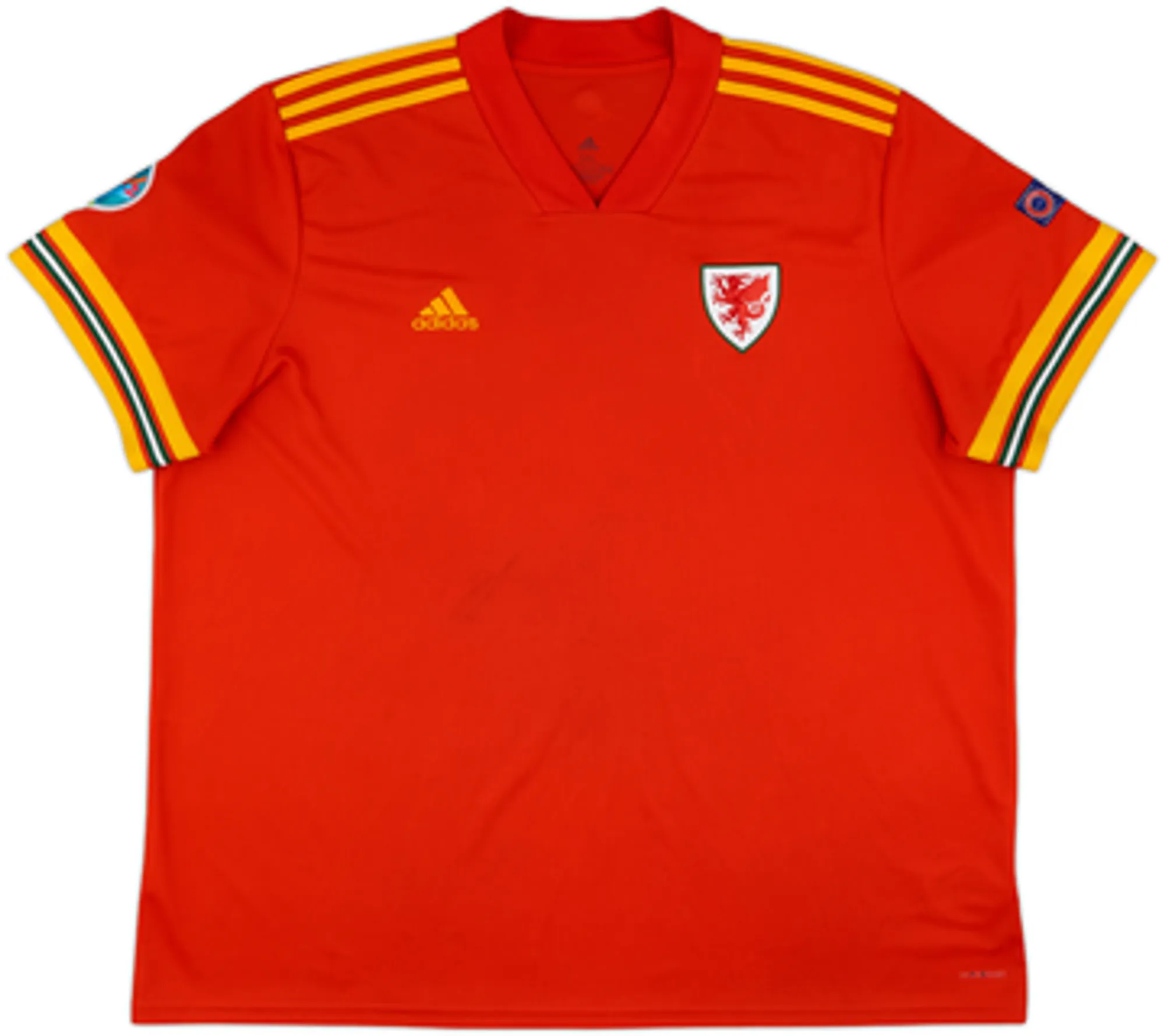 adidas Wales Mens SS Home Shirt 2020