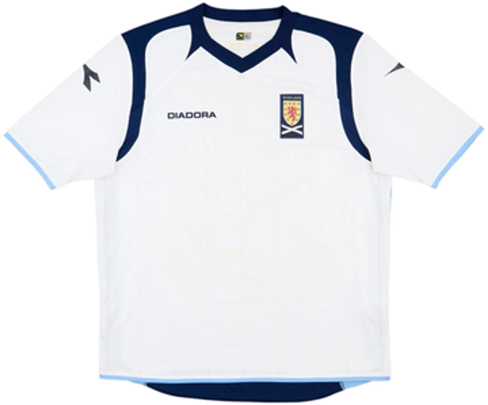 Diadora Scotland Mens SS Away Shirt 2009
