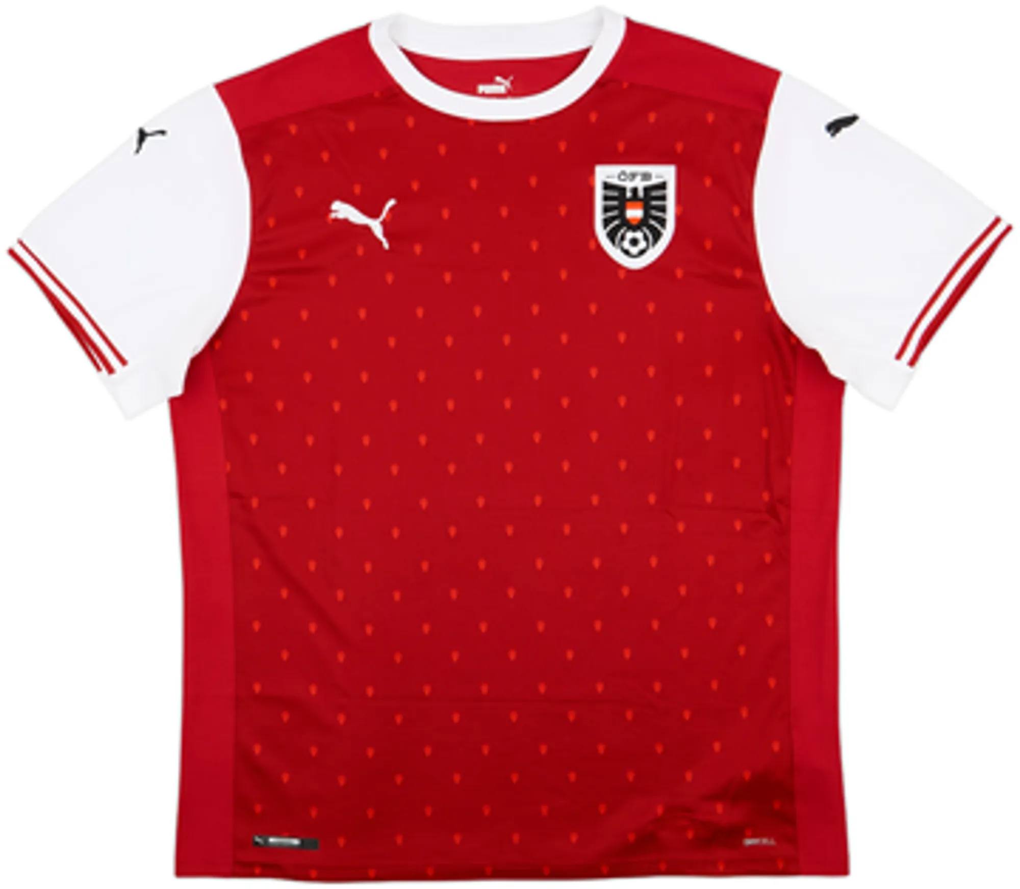 Puma Austria Mens SS Home Shirt 2020