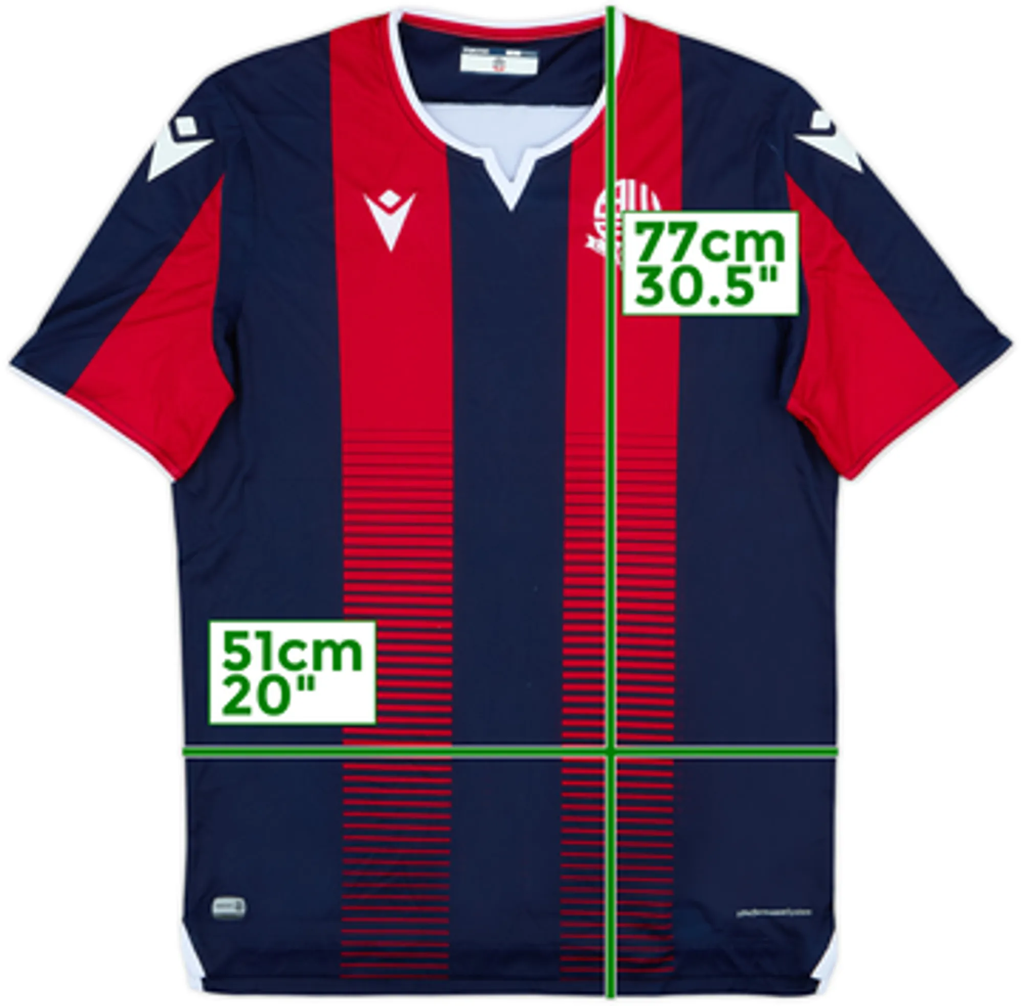 Macron Bolton Wanderers Mens SS Away Shirt 2020/21