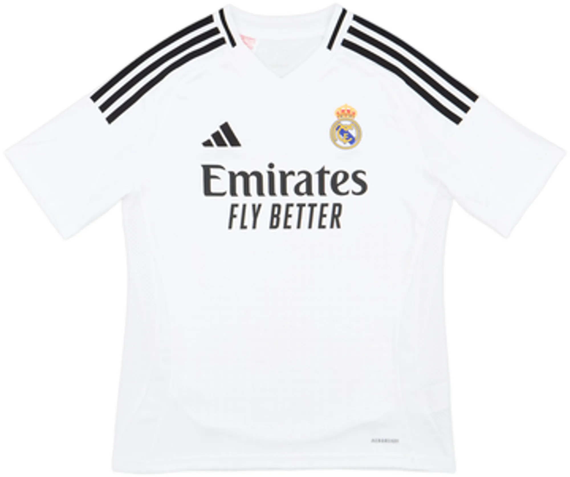adidas Real Madrid Boys SS Home Shirt 2024/25