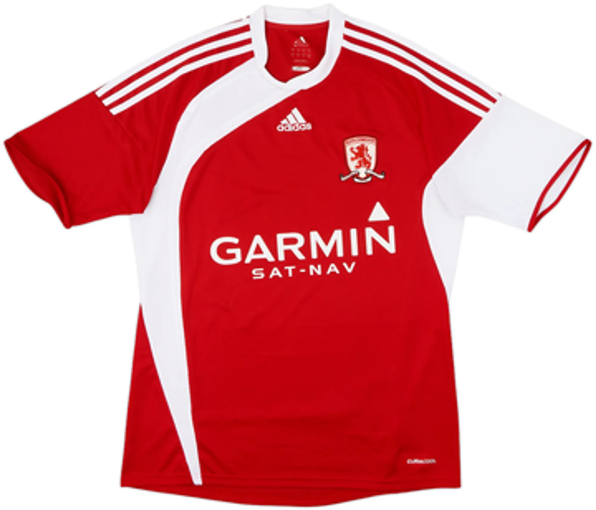 adidas Middlesbrough Mens SS Home Shirt 2009/10