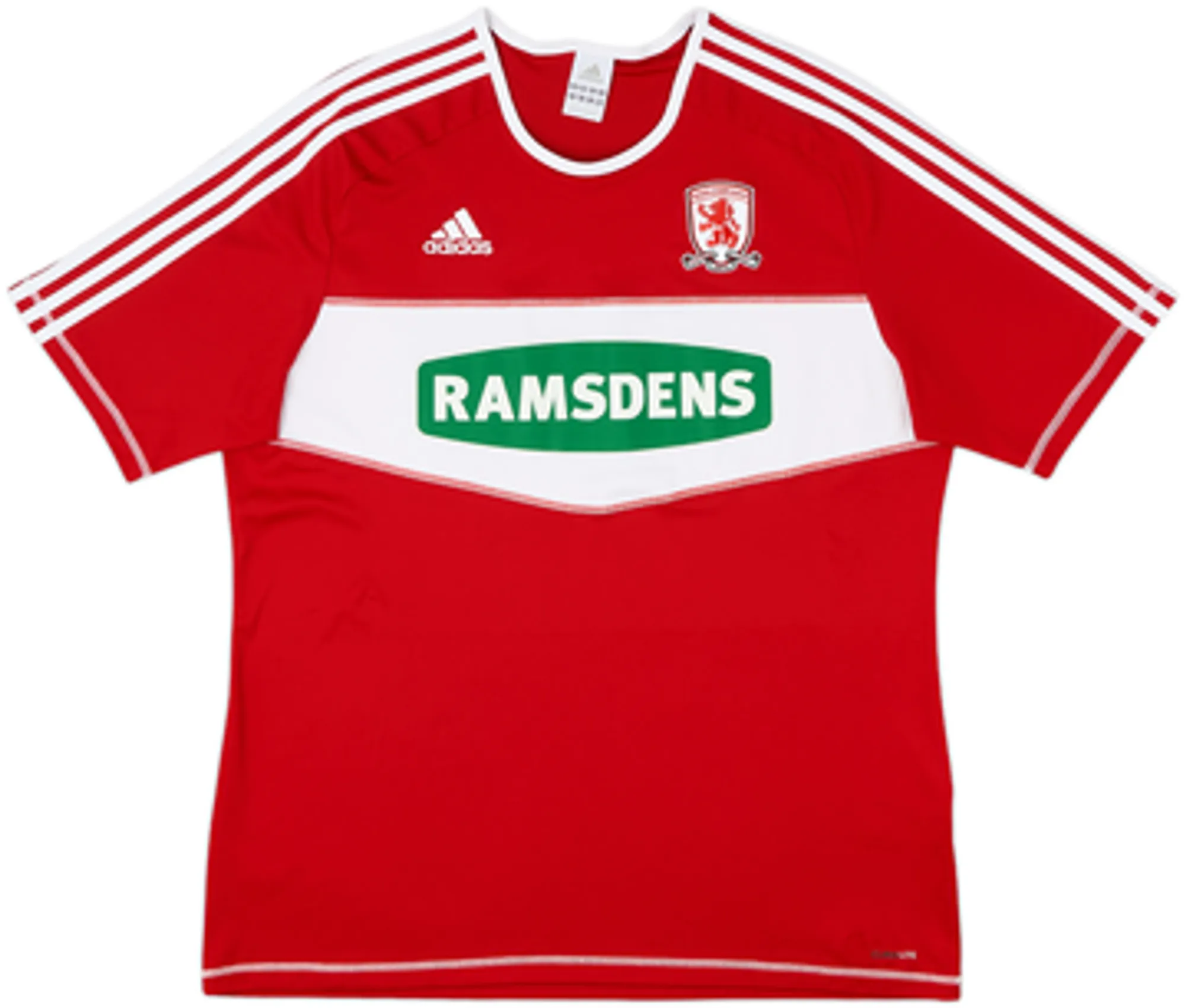 adidas Middlesbrough Mens SS Home Shirt 2012/13