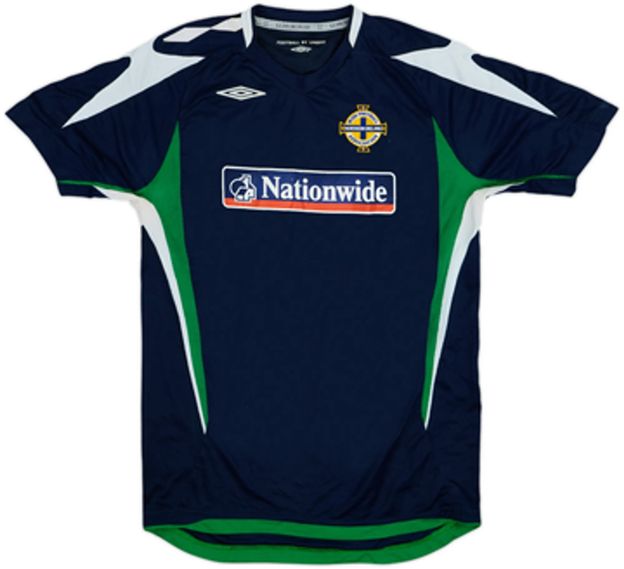 Umbro Northern Ireland Boys SS Home Shirt 2008