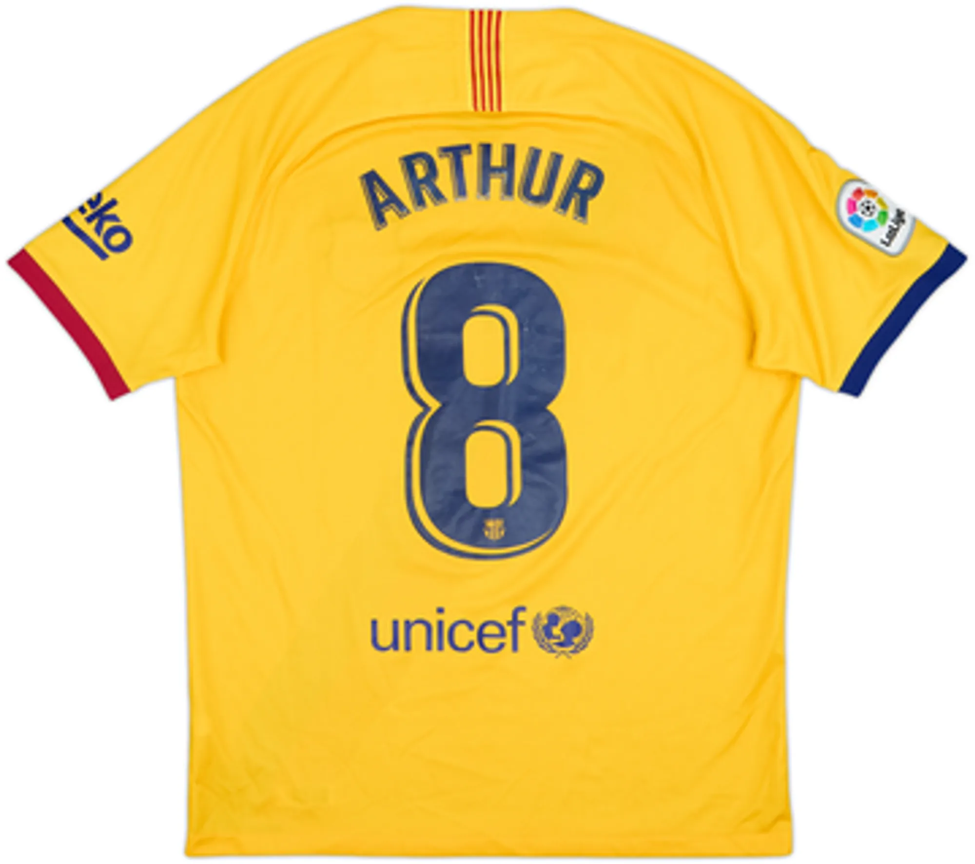 Nike Barcelona Mens SS Away Shirt 2019/20