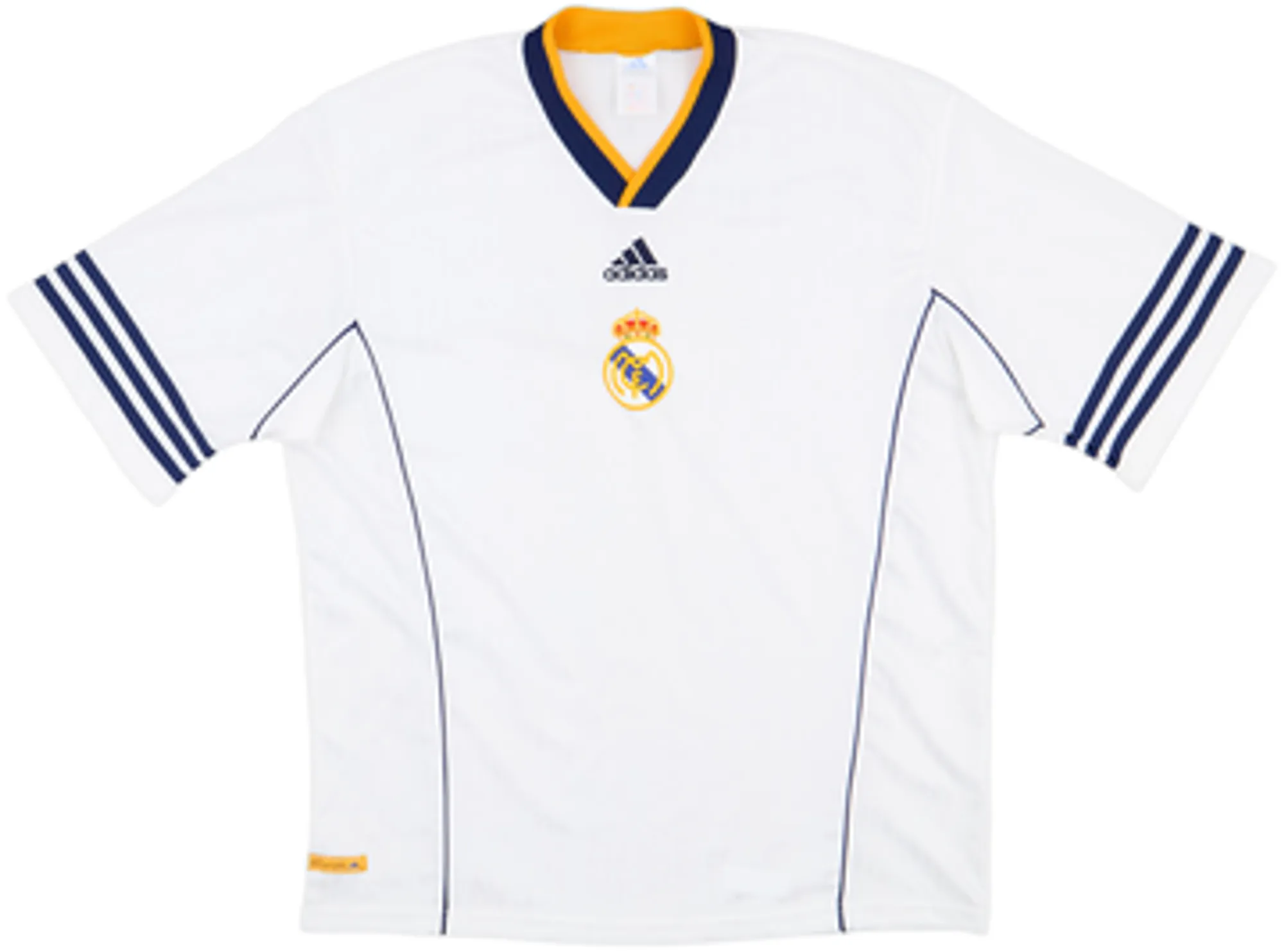 adidas Real Madrid Mens SS Home Shirt 1999/00