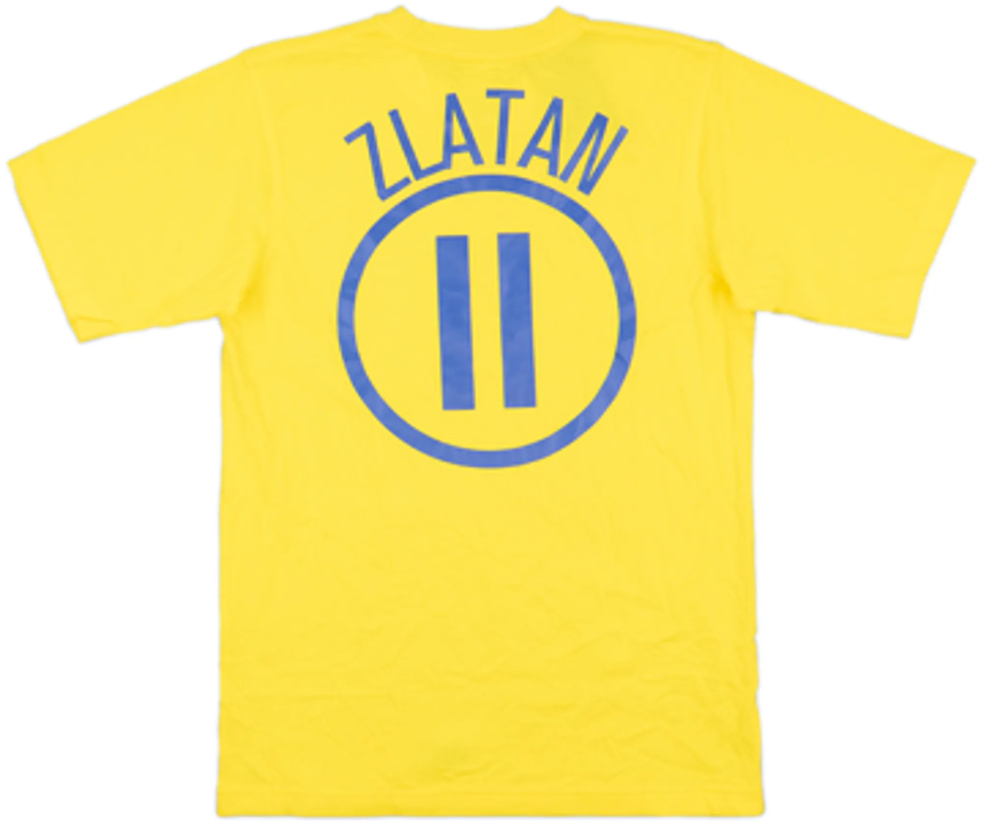 2004-05 Sweden Nike Cotton Tee Zlatan #11 (S)