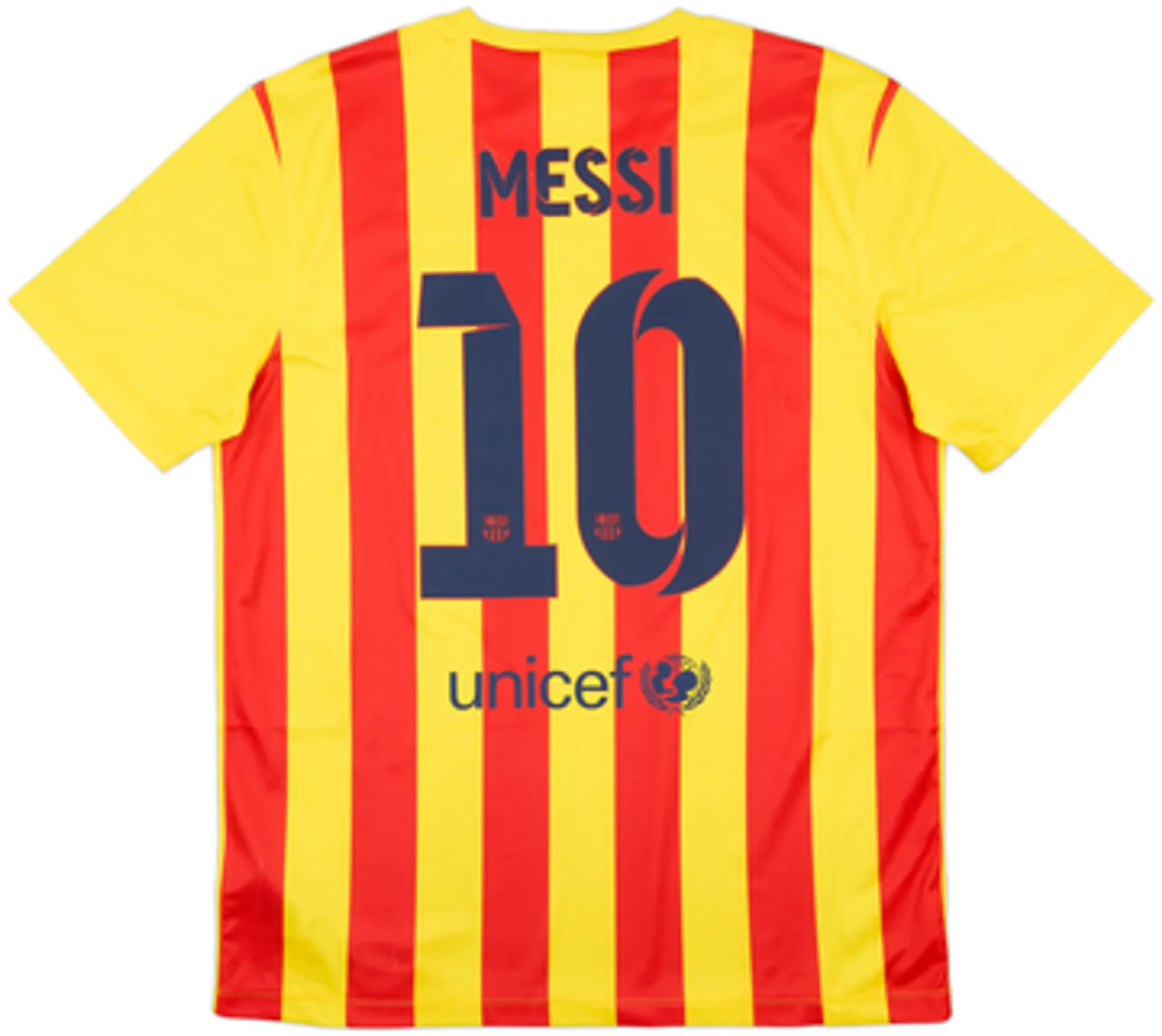 Nike Barcelona Mens SS Away Shirt 2013/15