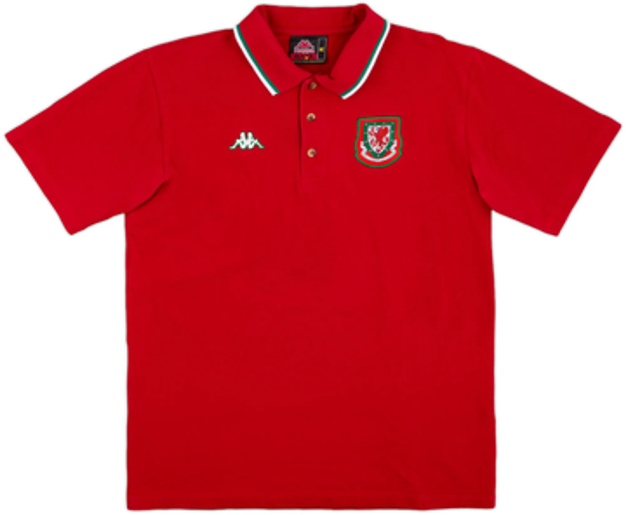 2004-05 Wales Kappa Polo Shirt - 8/10 - (M)