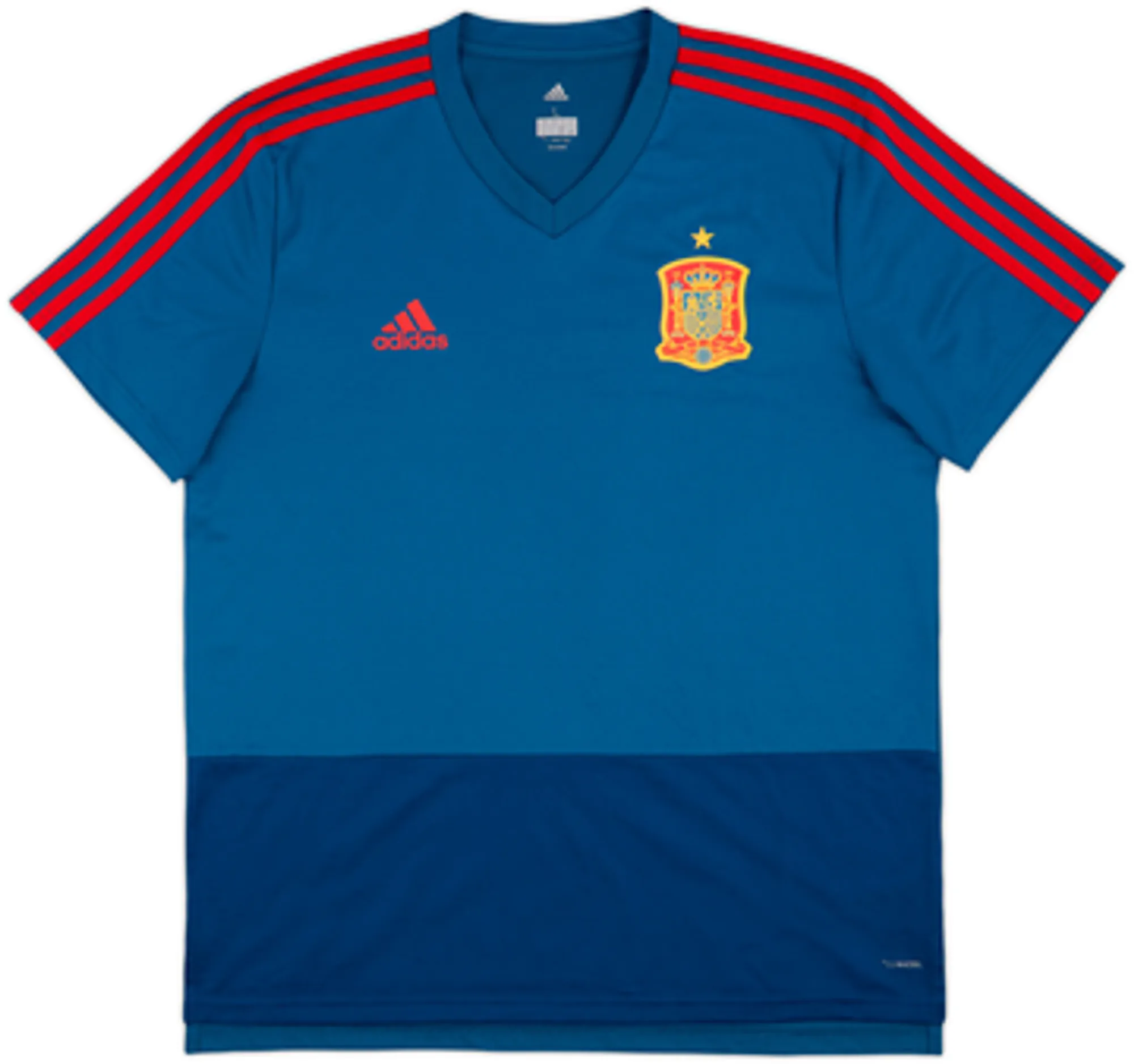 adidas Spain Mens SS Home Shirt 2018