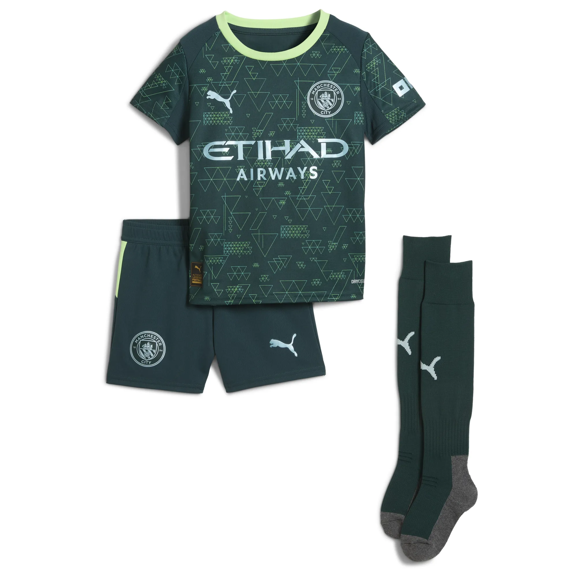 Manchester City PUMA Fourth Minikit 2025-26