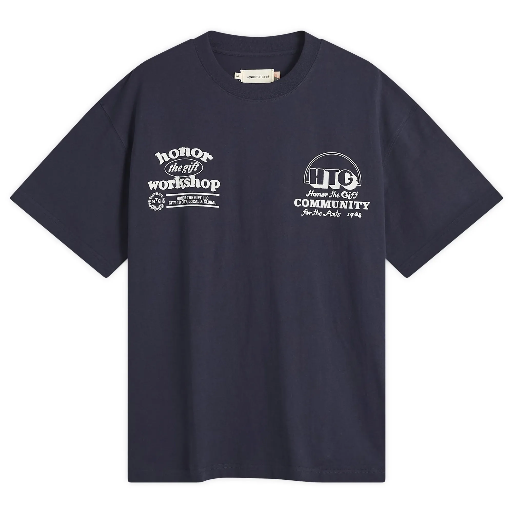 Honor the Gift Men's Honor Workshop T-Shirt Navy
