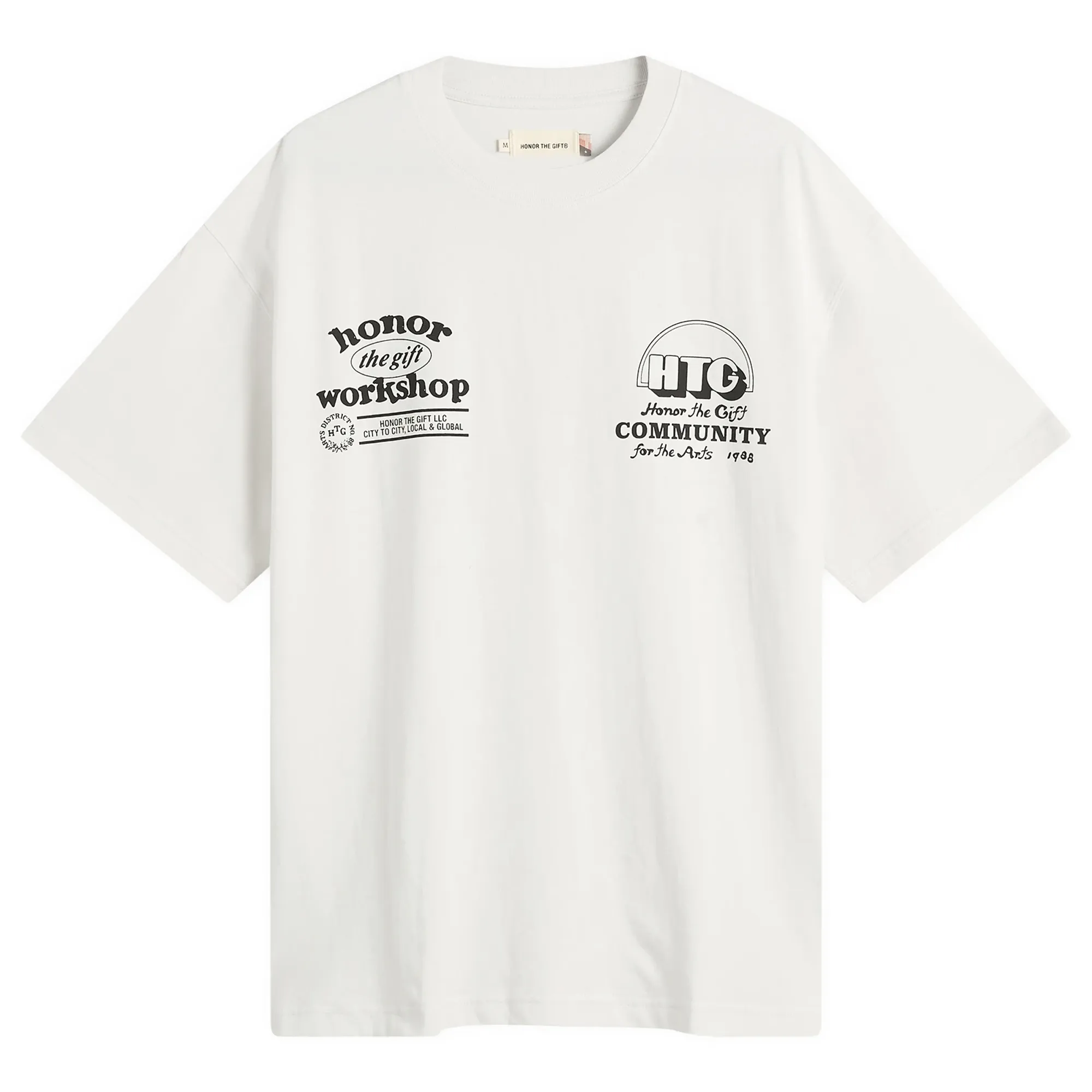 Honor the Gift Men's Honor Workshop T-Shirt Bone