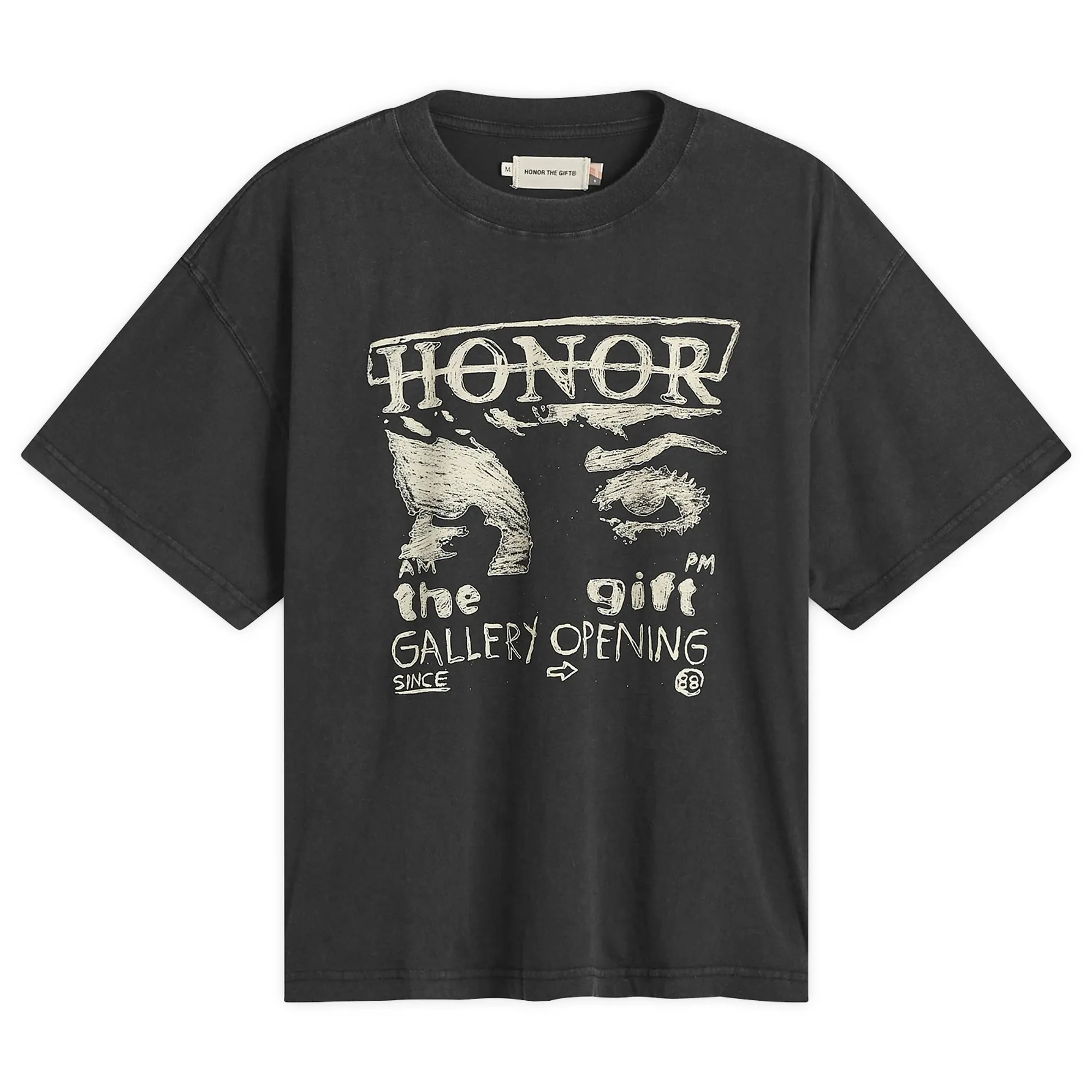 Honor the Gift Men's Art That Reflects T-Shirt Black