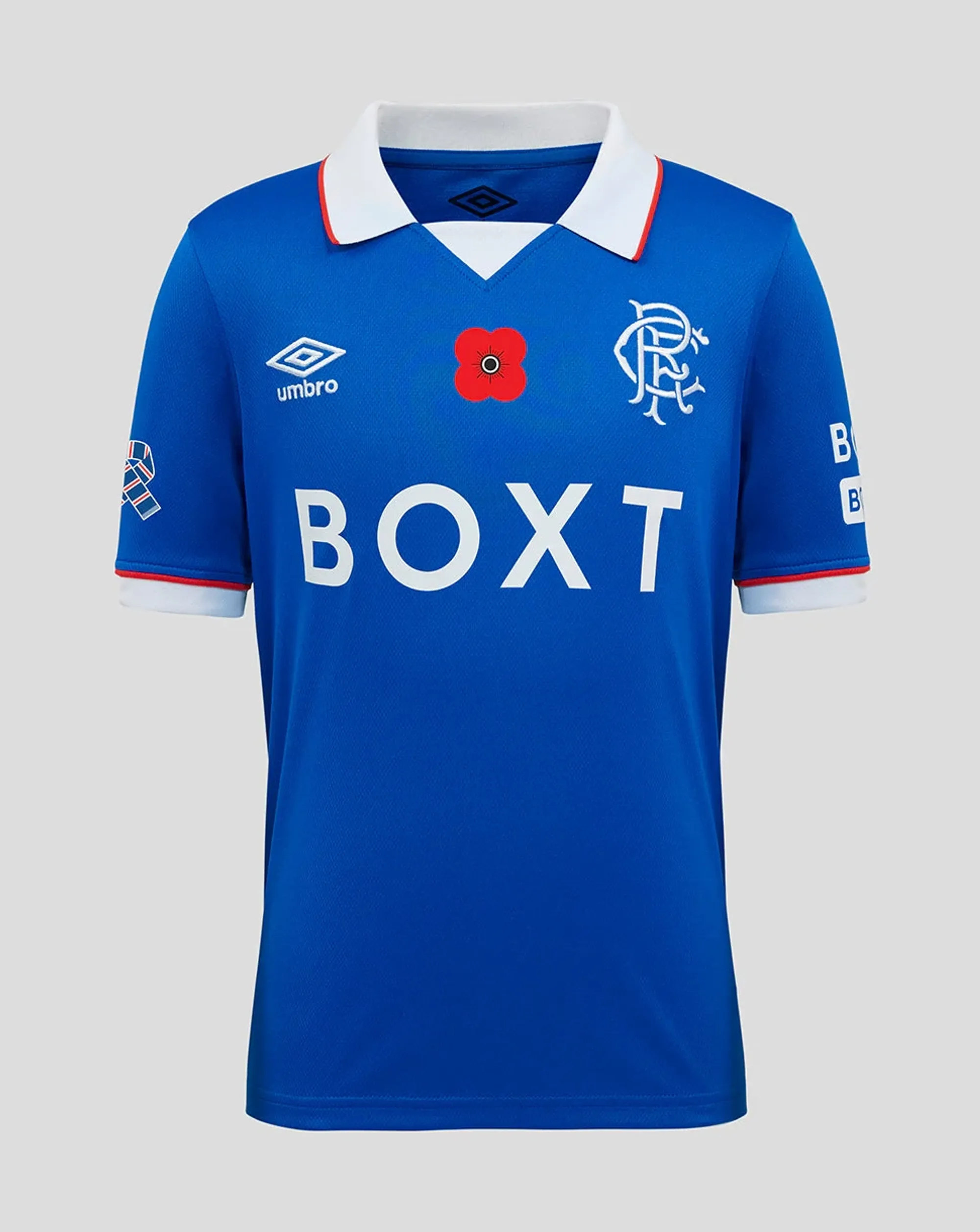 Castore Rangers Junior Limited Edition Poppy 25/26 Home Shirt