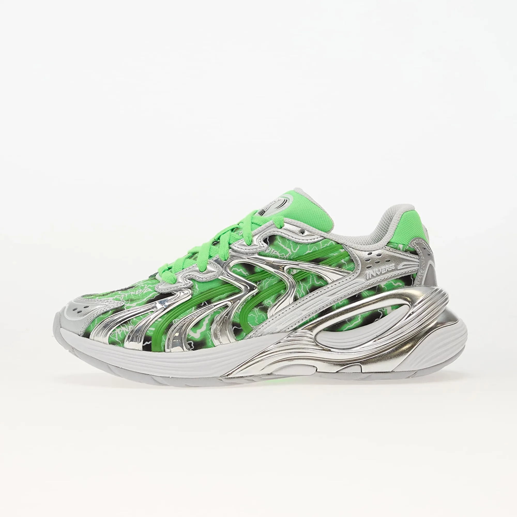 PUMA x Ripndip Inverse Sneakers Unisex, Silver/Green Pes
