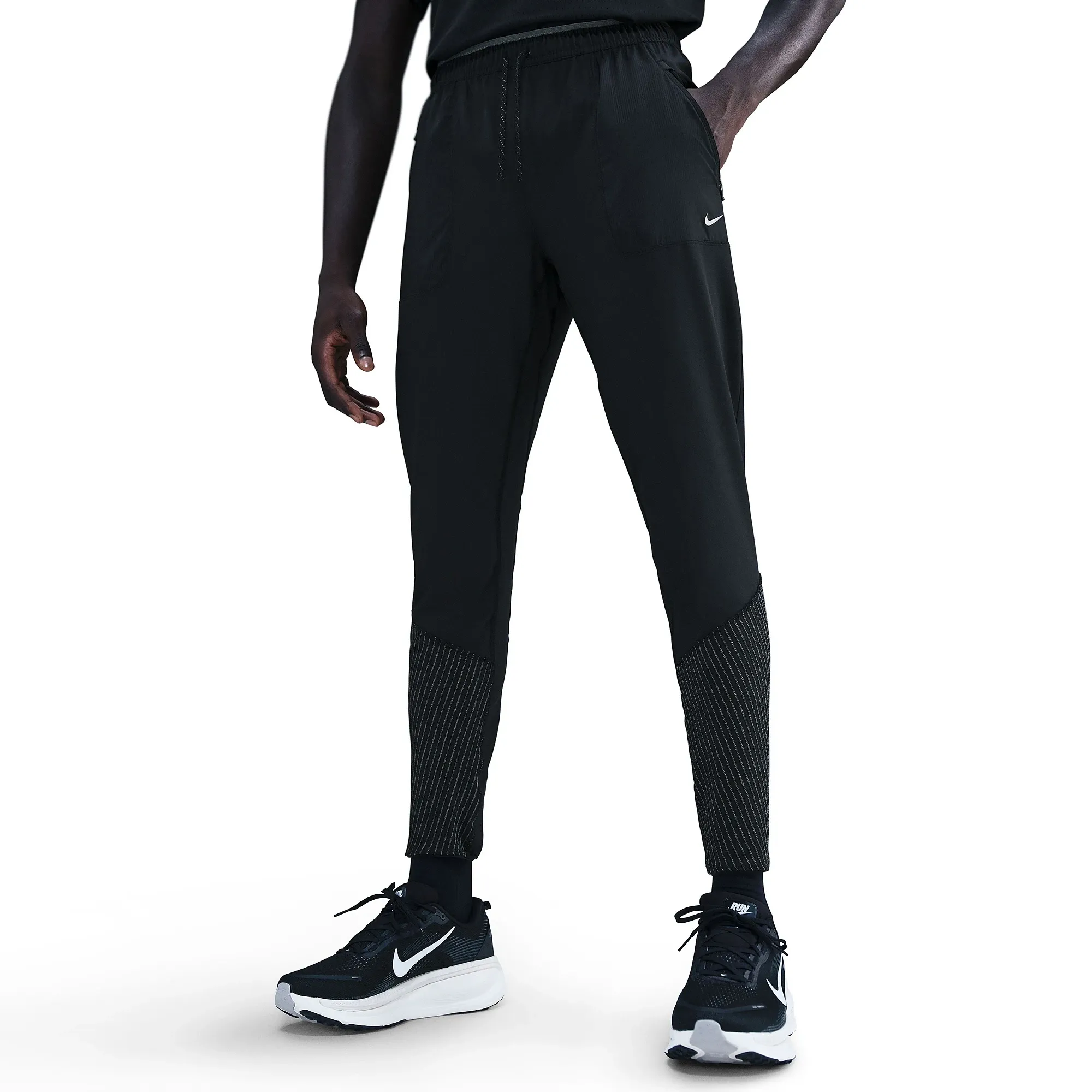 Nike Reflective Running Pants - Black - Mens