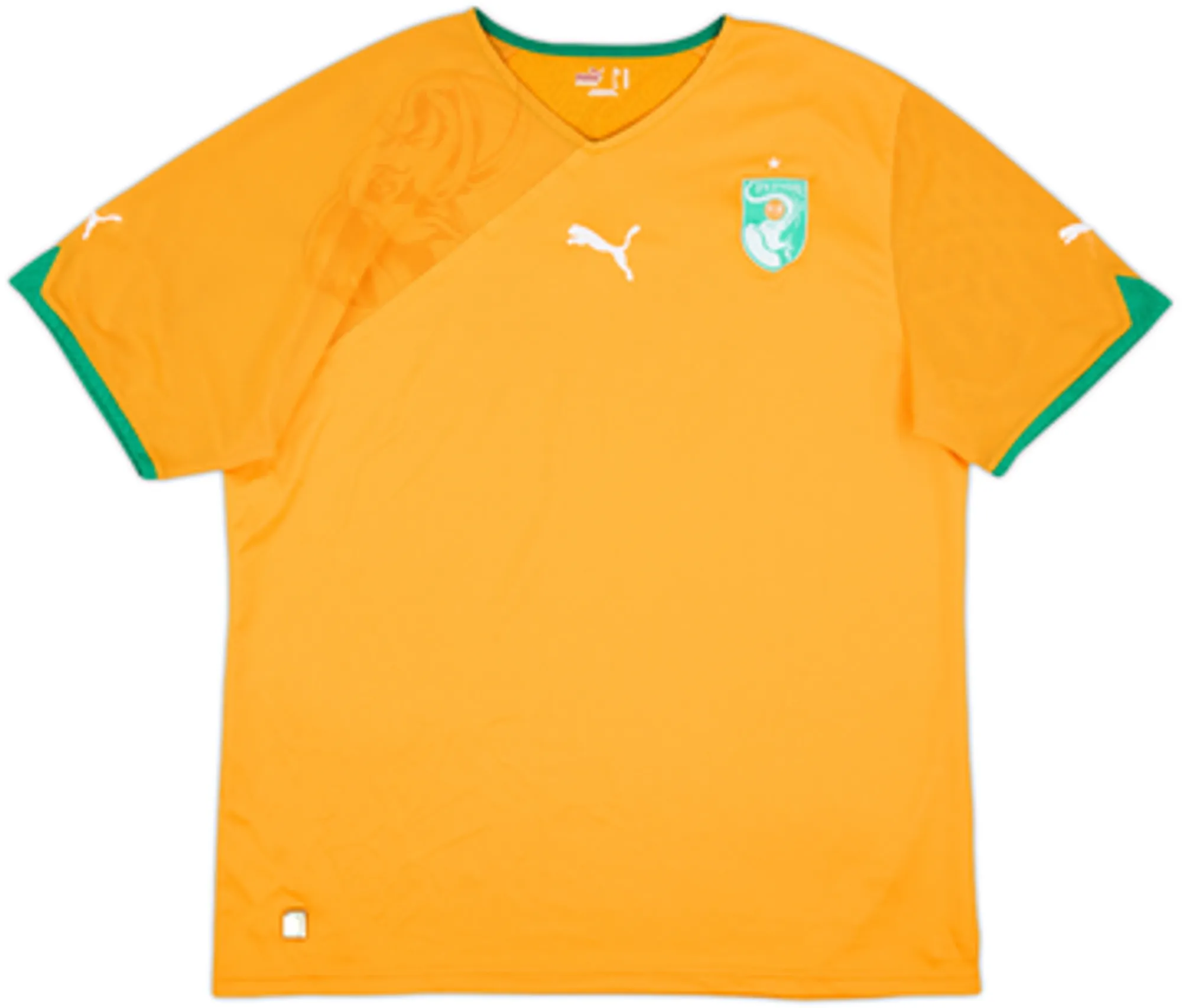 Puma Ivory Coast Mens SS Home Shirt 2010