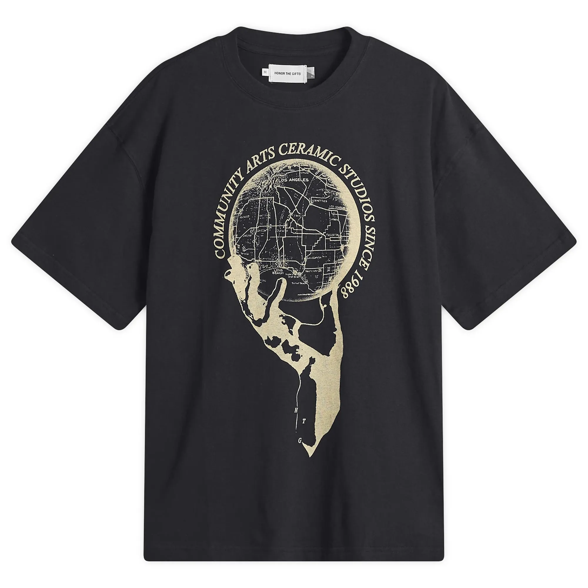 Honor the Gift Men's Honor Ceramic Studio T-Shirt Black