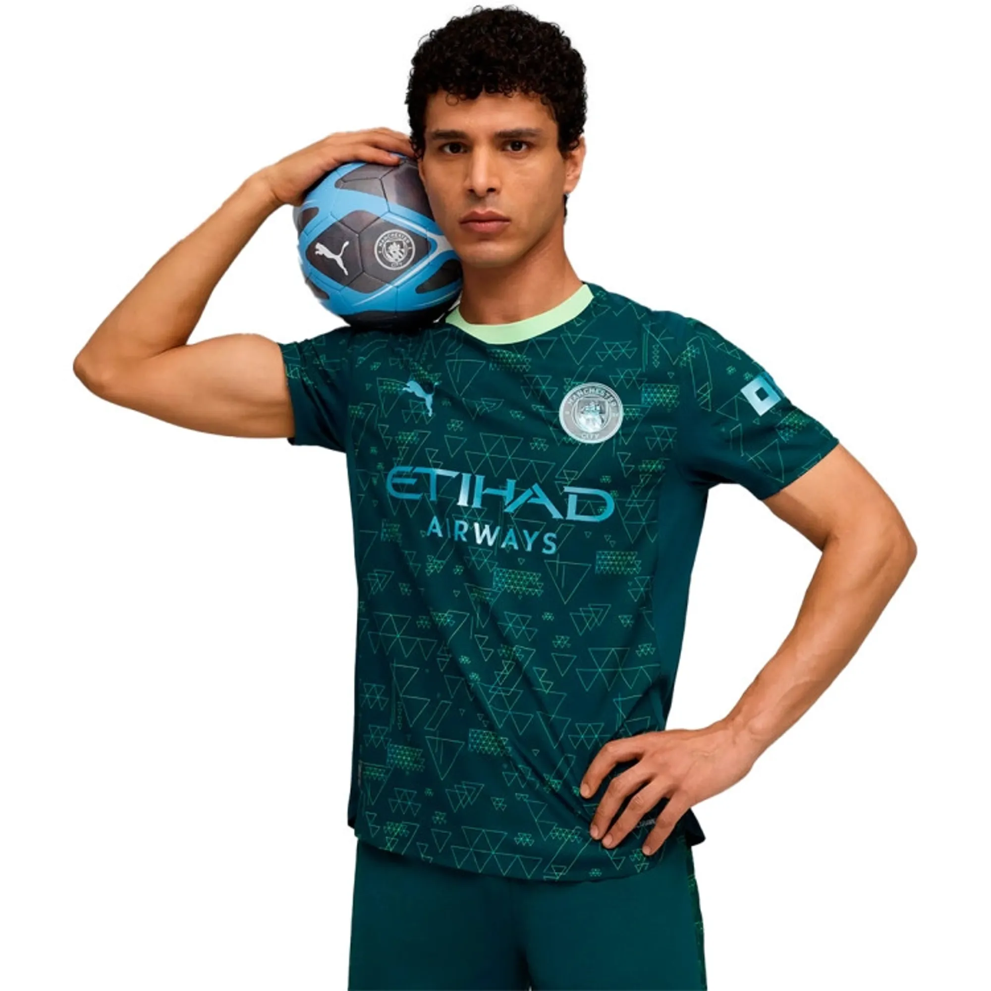 Manchester City X Eafc26 Fourth Shirt 2025/26 Authentic - ['Green']