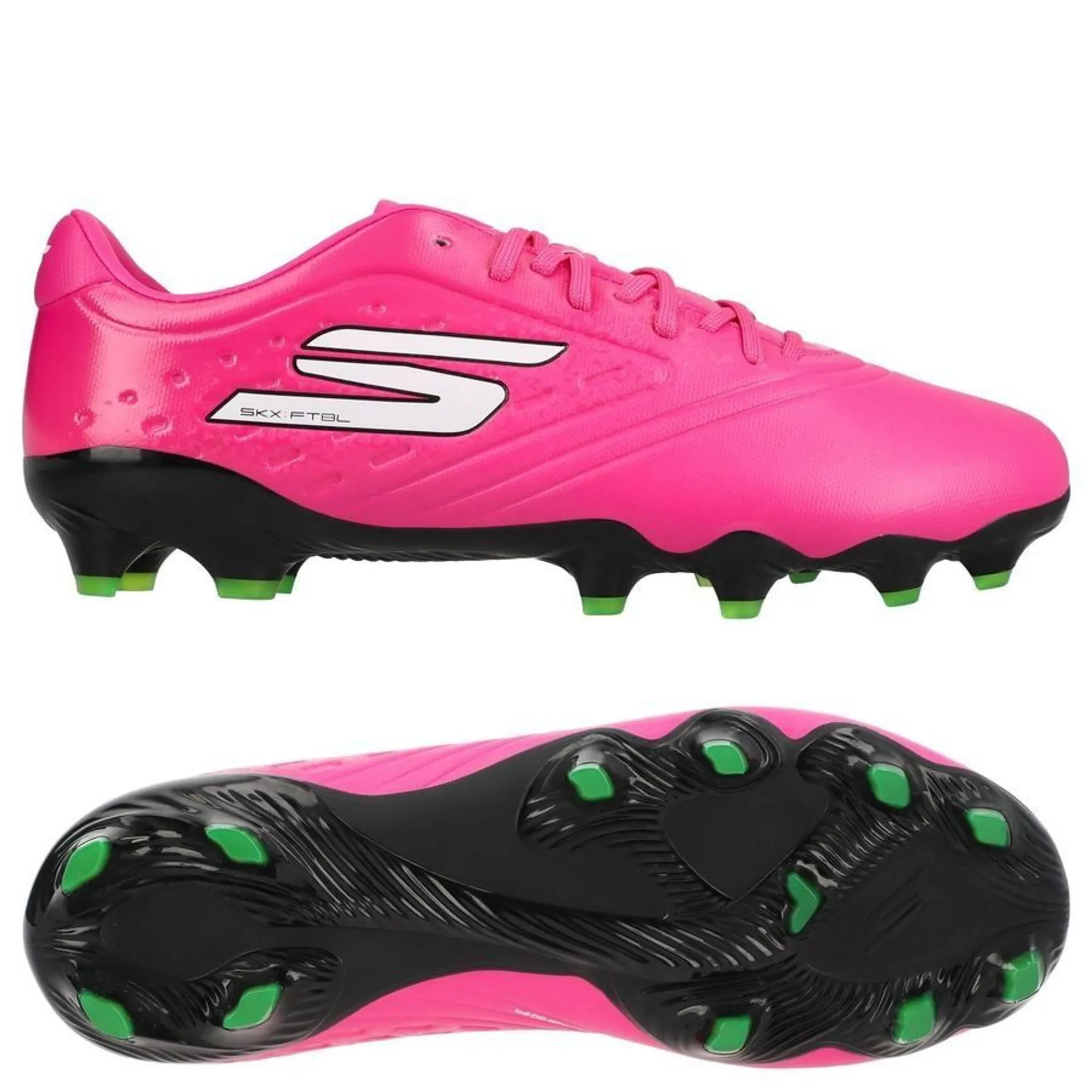 Skechers Razor 1.5 Academy FG Shoes in Pink/Black