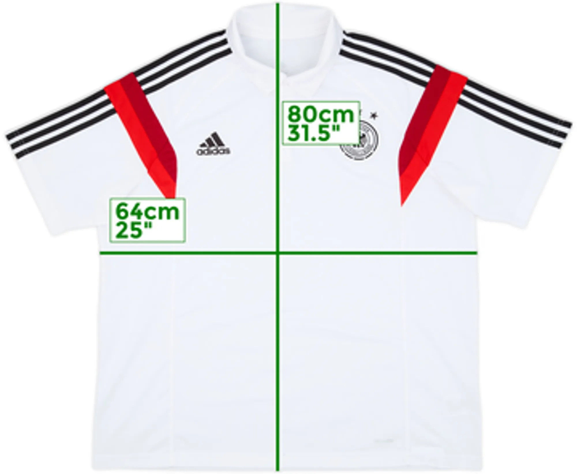 adidas Germany Mens SS Home Shirt 2013