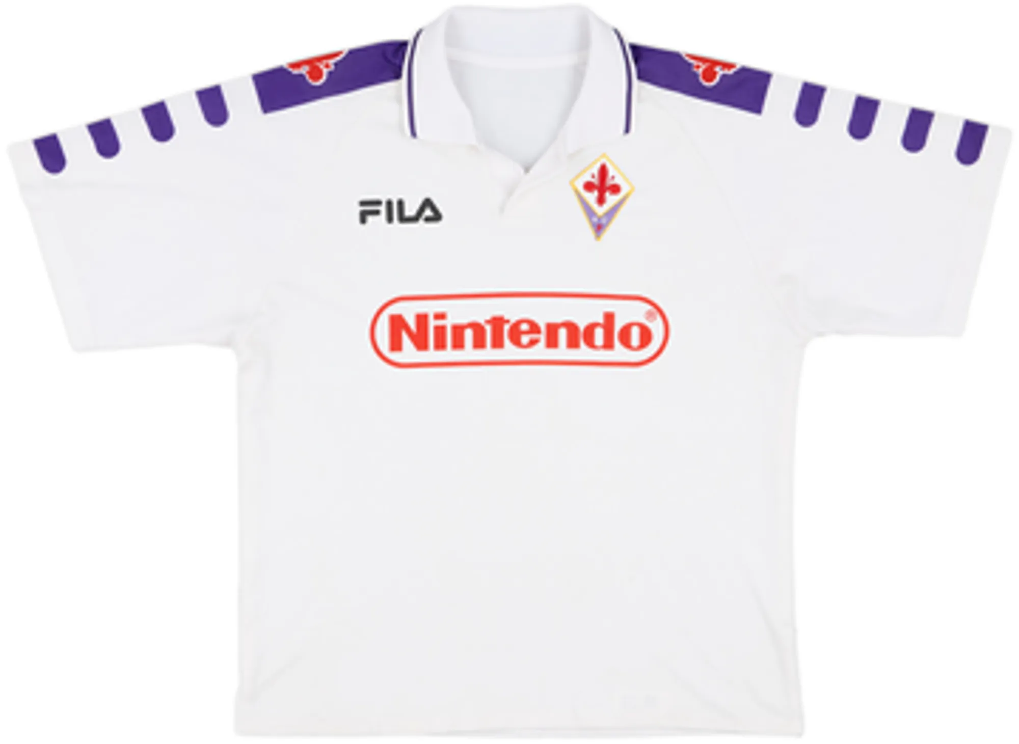 Fila Fiorentina Mens SS Away Shirt 1998/99