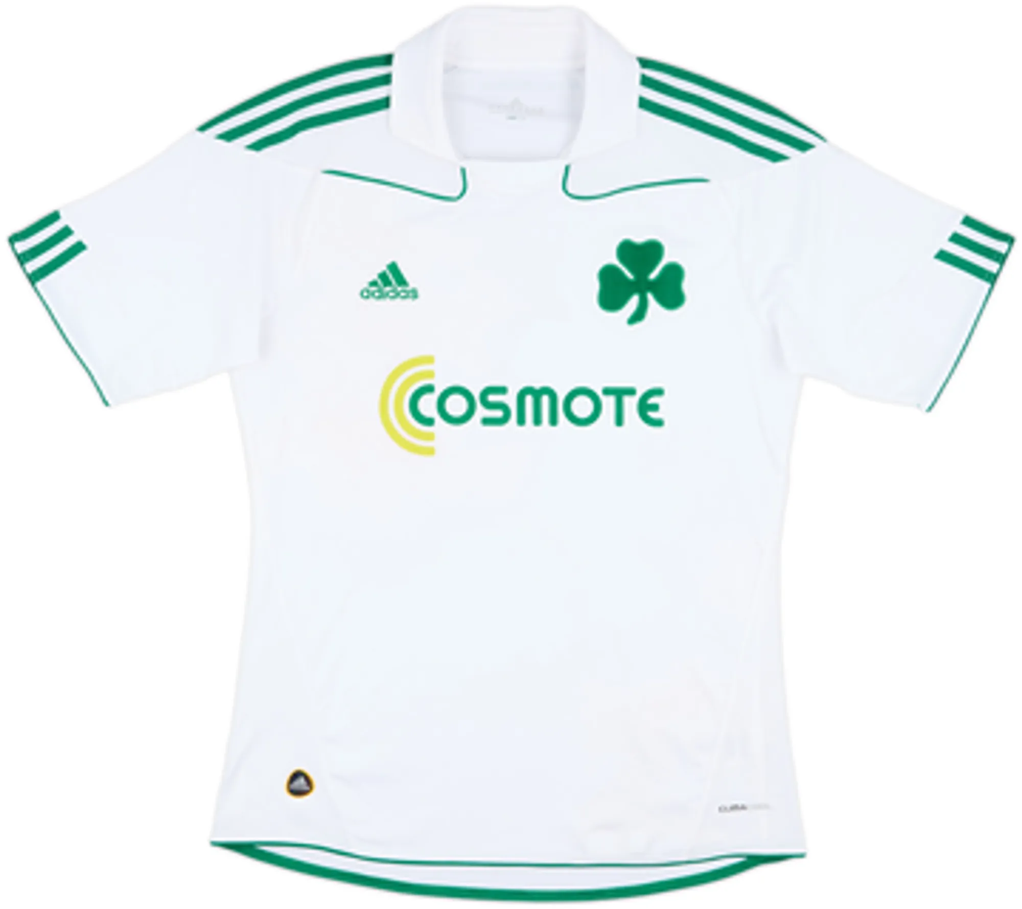 adidas Panathinaikos Mens SS Away Shirt 2010/11