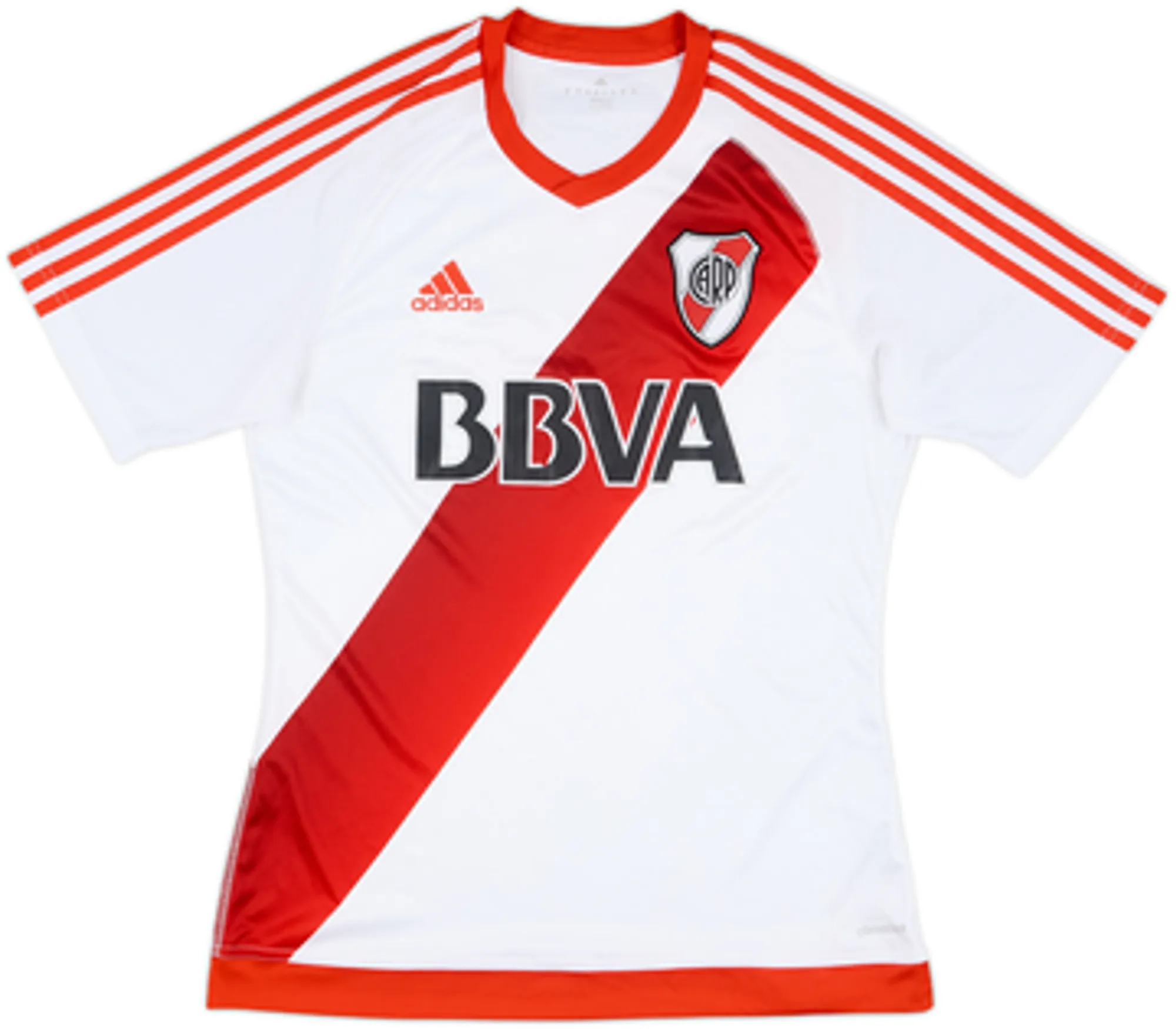 adidas River Plate Mens SS Home Shirt 2016/17