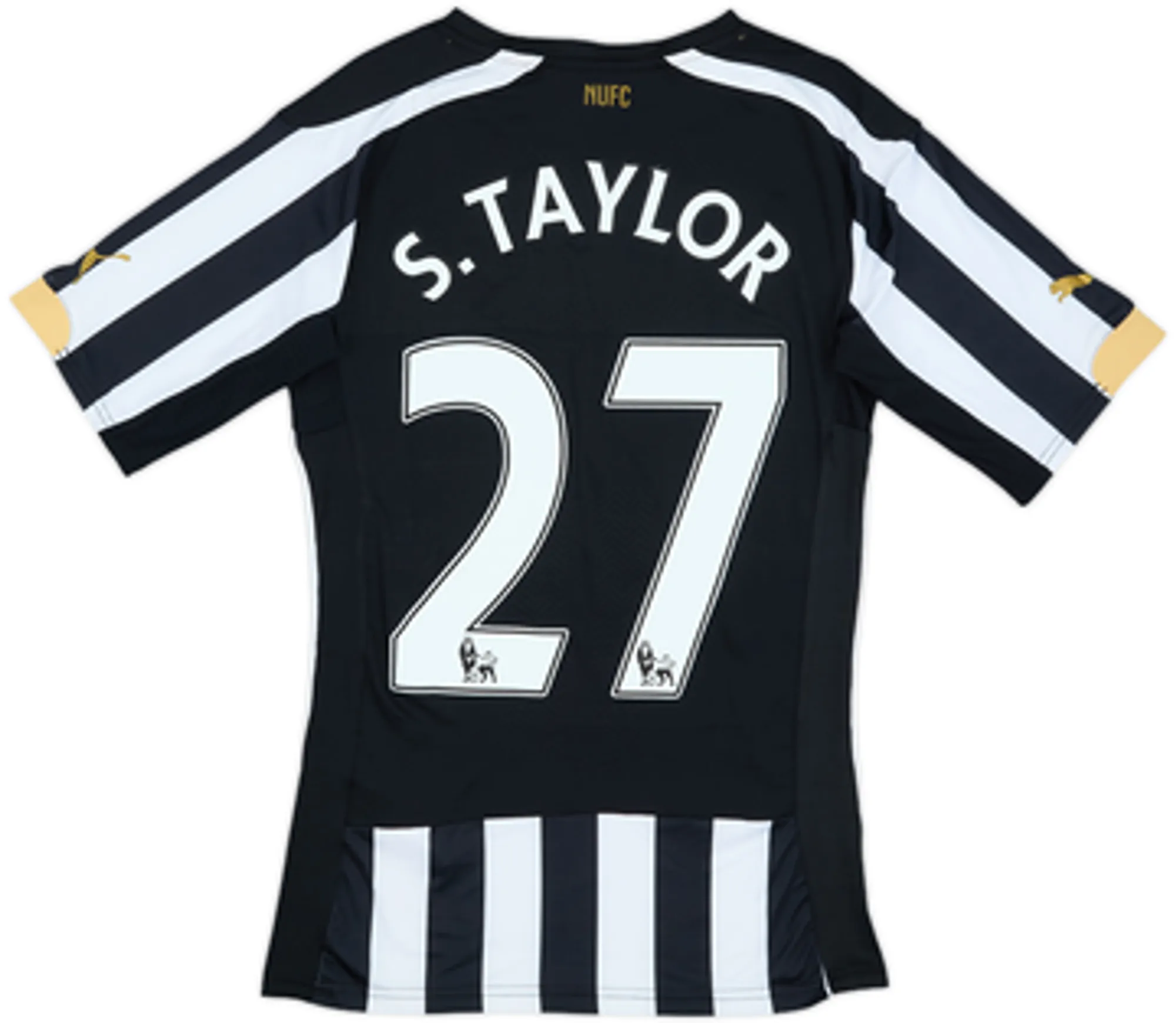 Puma Newcastle United Mens SS Player Issue Home Shirt 2014/15