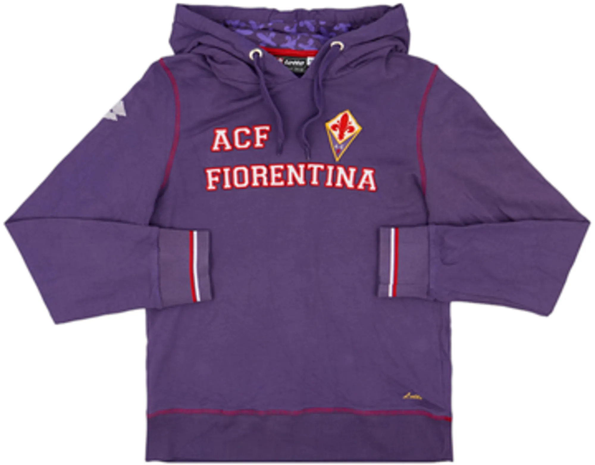 2007-08 Fiorentina Lotto Hooded Top - 7/10 - (XL)