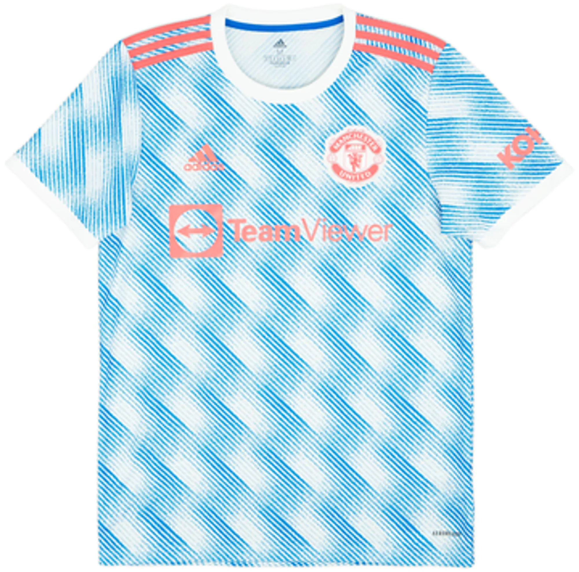 adidas Manchester United Mens SS Away Shirt 2021/22