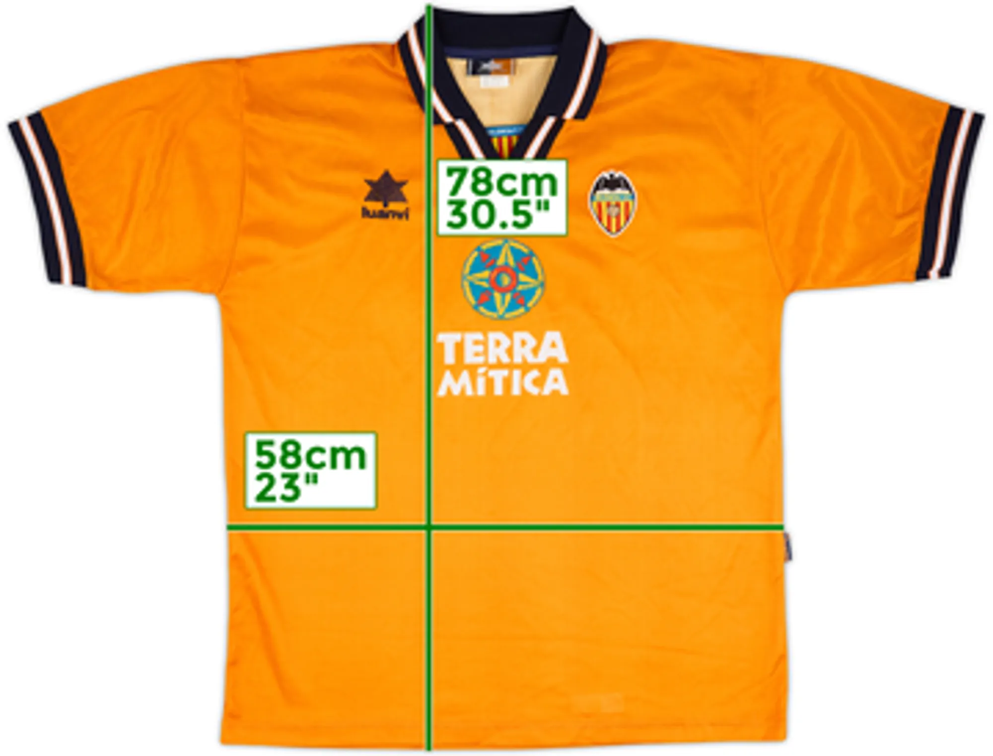 Away Valencia Mens SS Away Shirt 1998/99