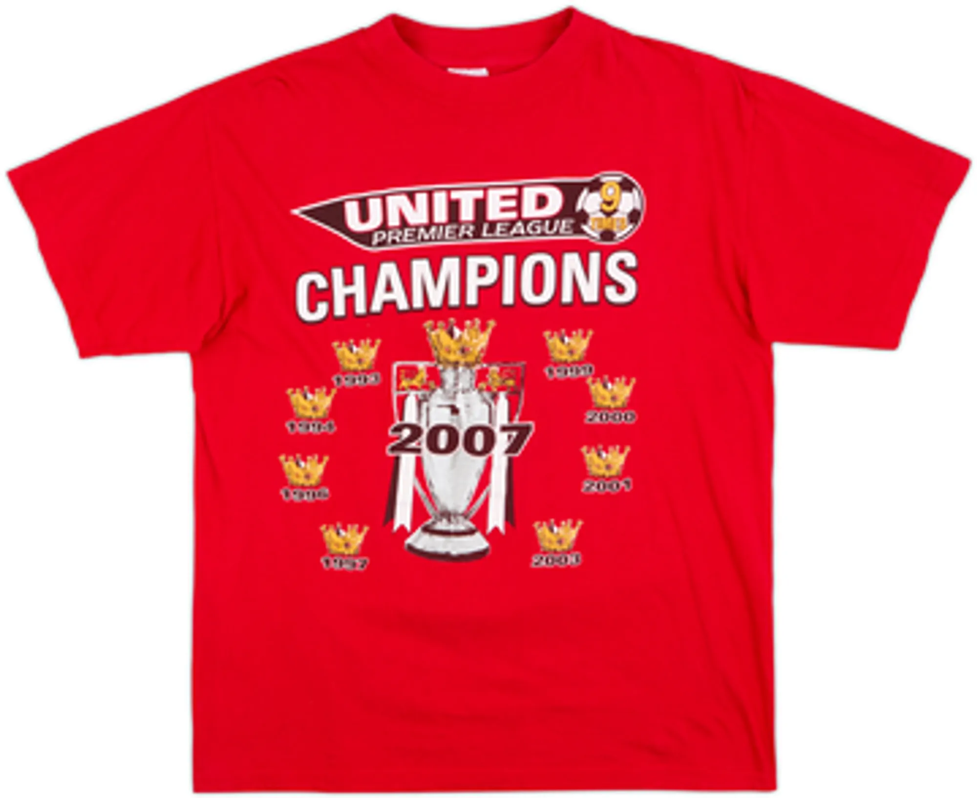 T-Shirts Manchester United Mens SS Home Shirt 2007/08