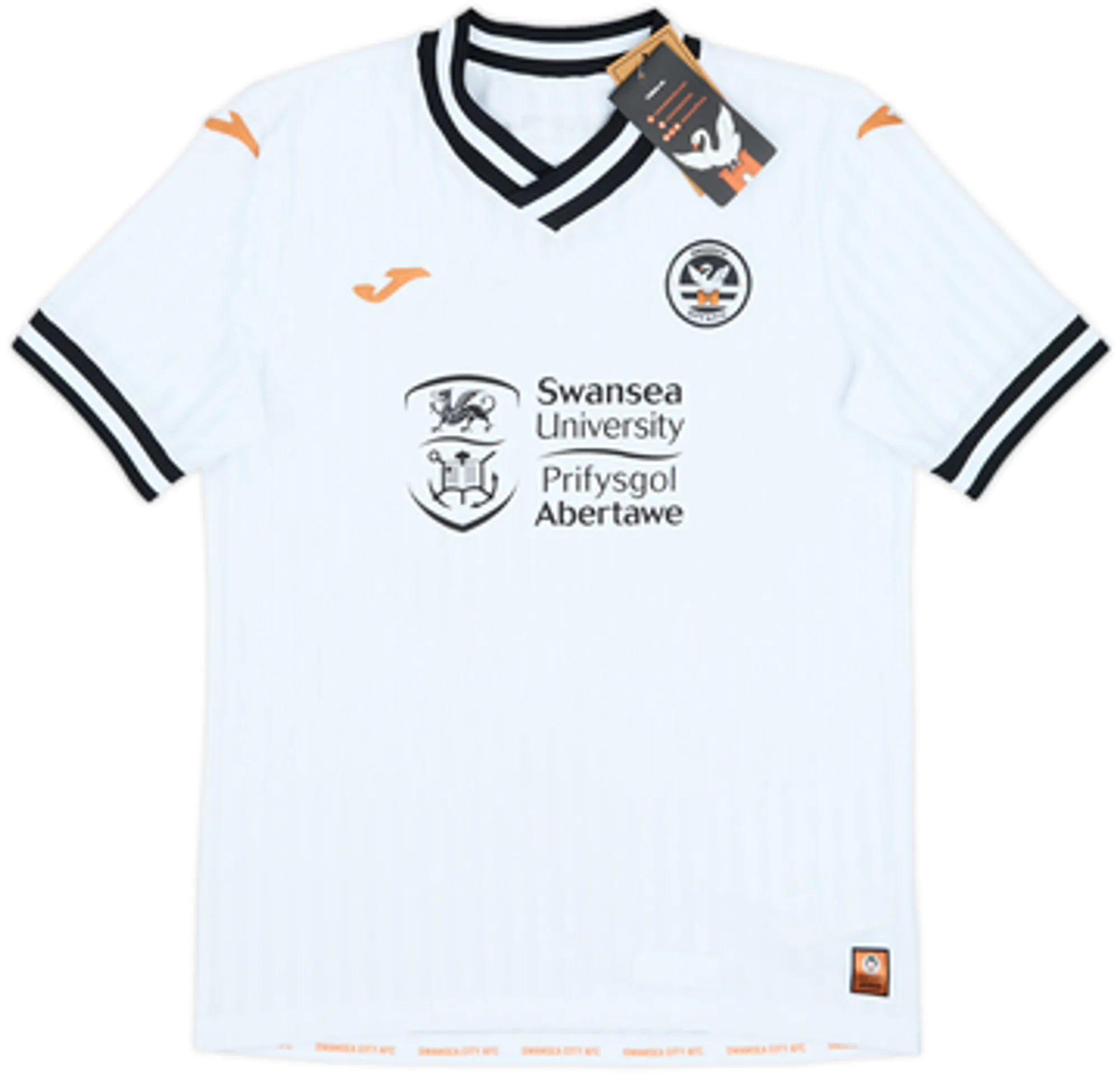 Joma Swansea City Boys SS Home Shirt 2021/22