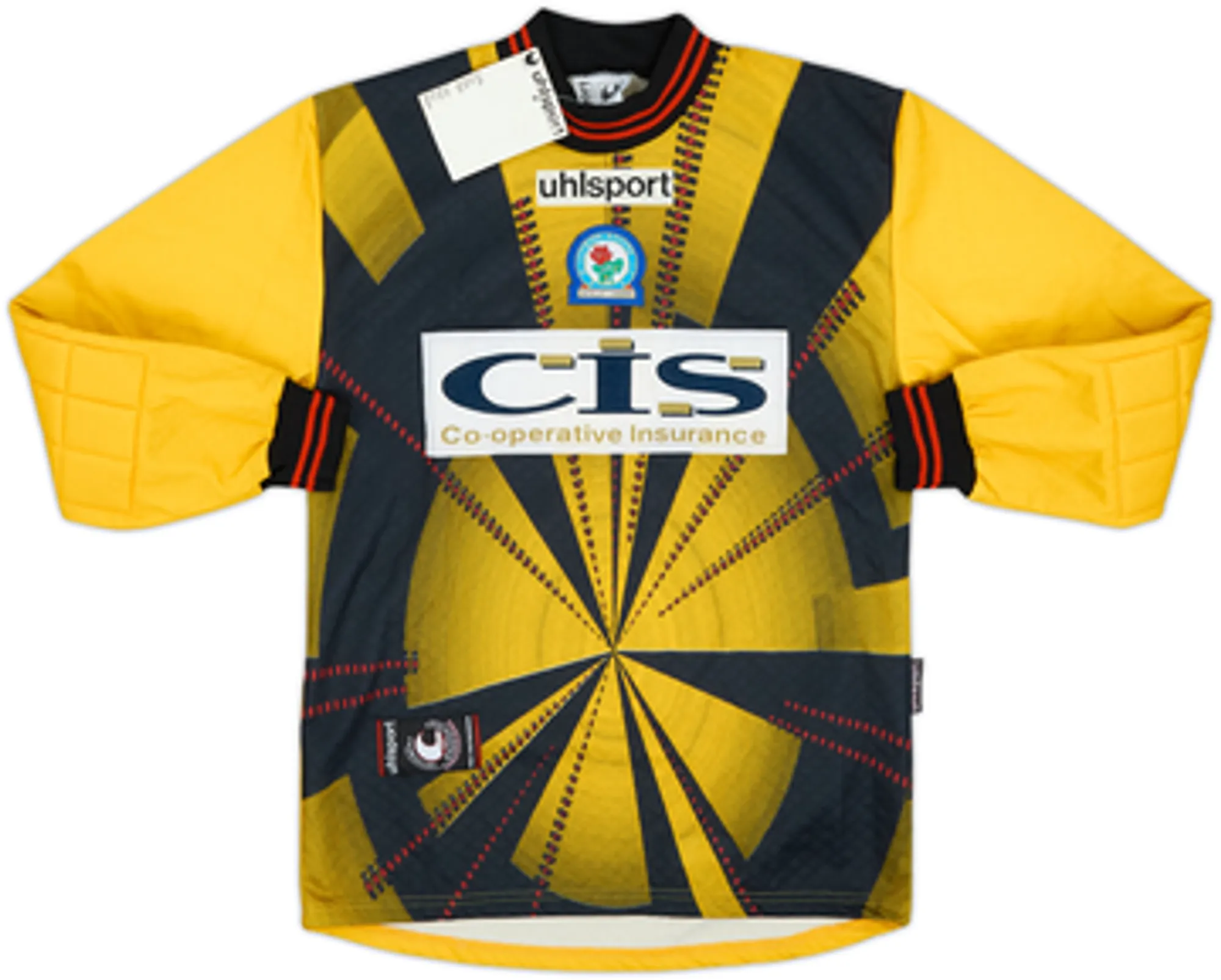 GK Blackburn Rovers Boys LS Goalkeeper Home Shirt 1998/99