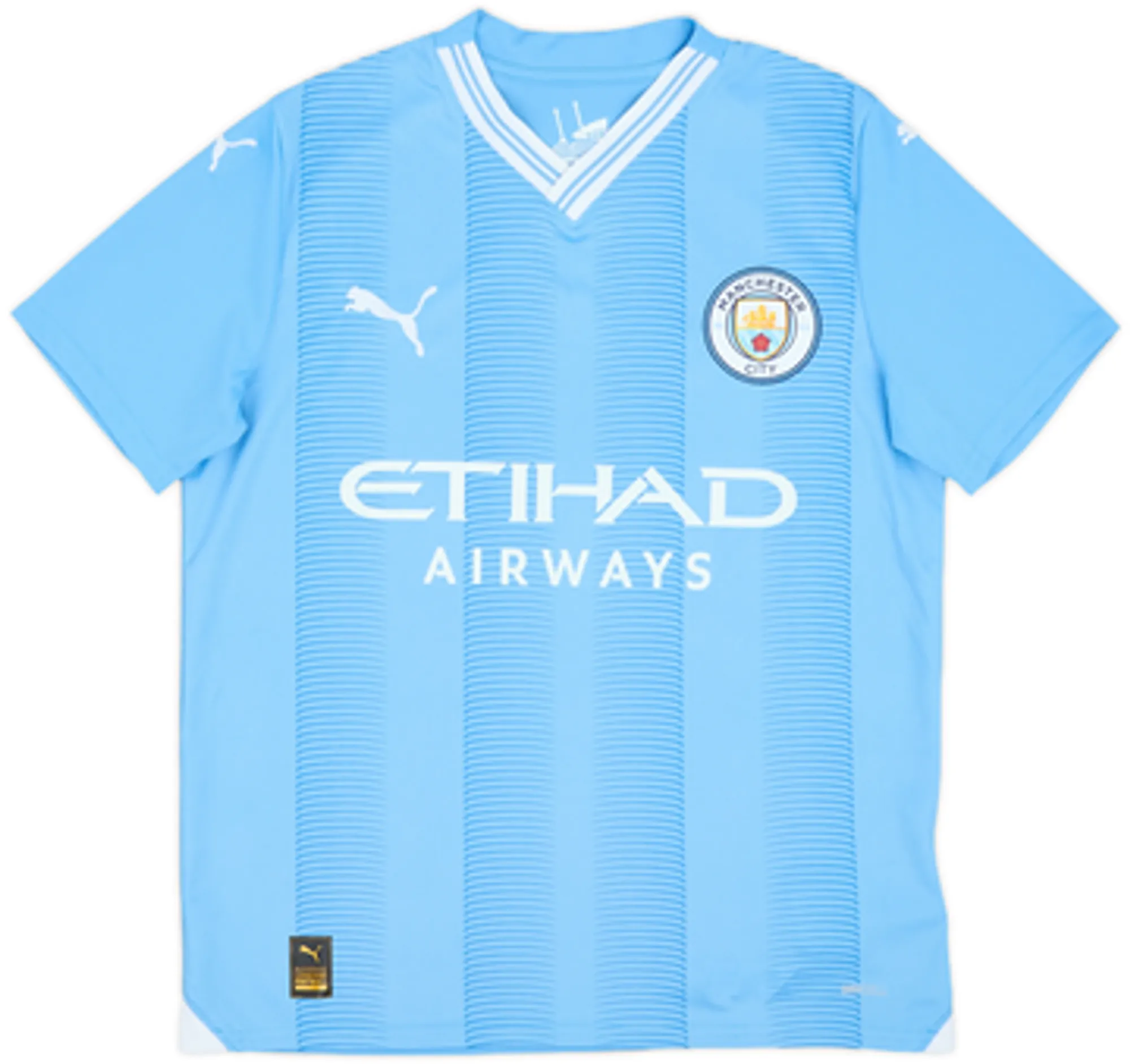 Puma Manchester City Boys SS Home Shirt 2023/24