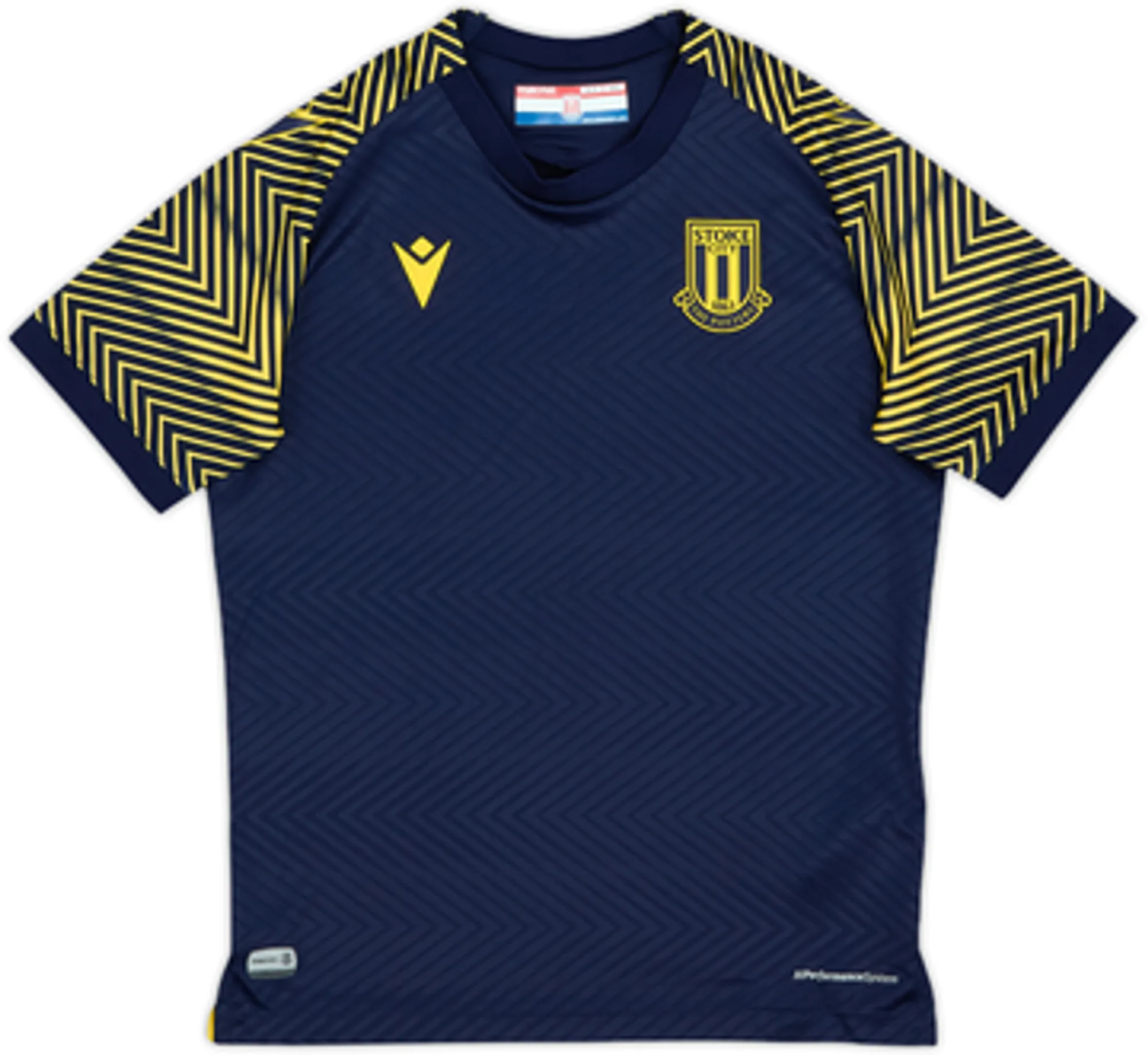 Macron Stoke City Boys SS Away Shirt 2020/21