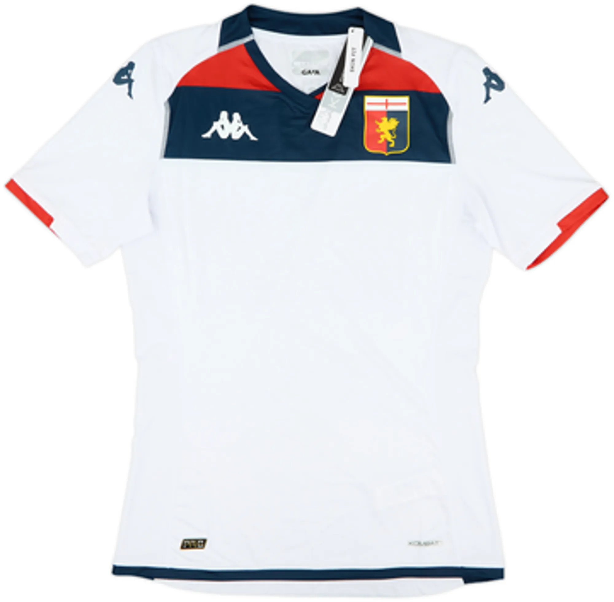 Kappa Genoa Mens SS Player Issue Away Shirt 2023/24