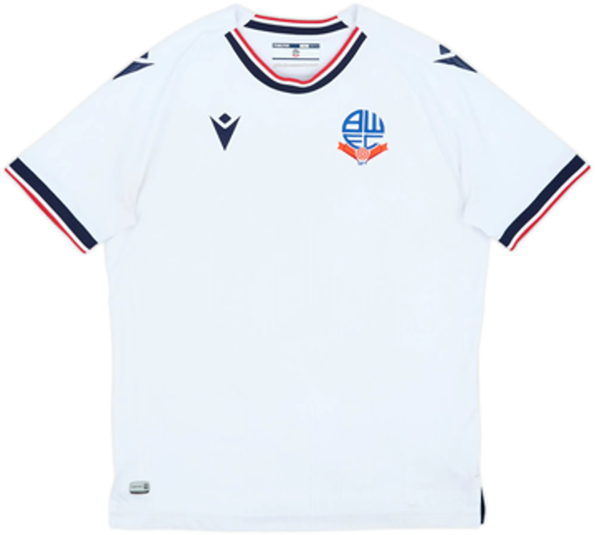 Macron Bolton Wanderers Mens SS Home Shirt 2022/23