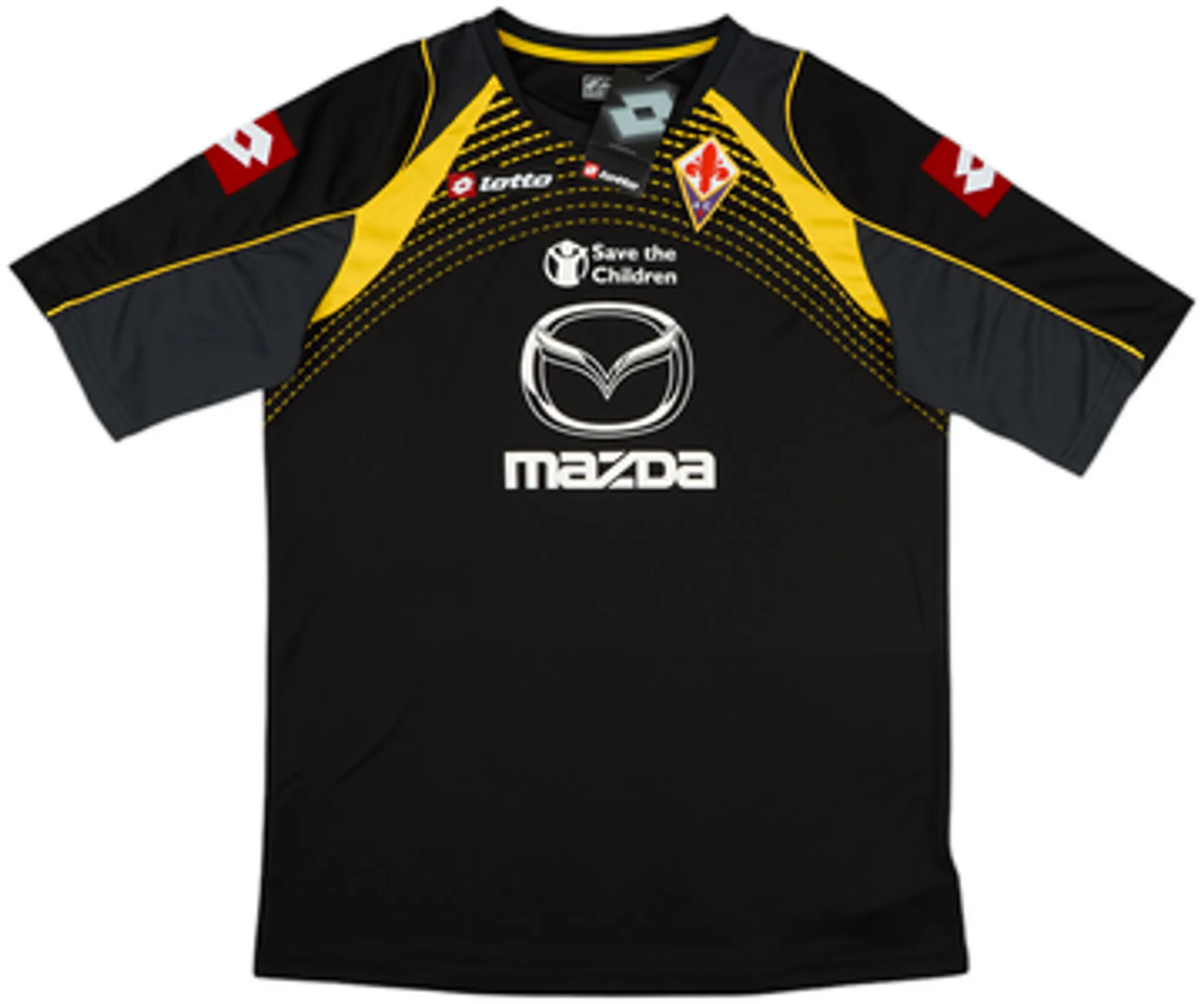 Lotto Fiorentina Mens SS Goalkeeper Home Shirt 2011/12