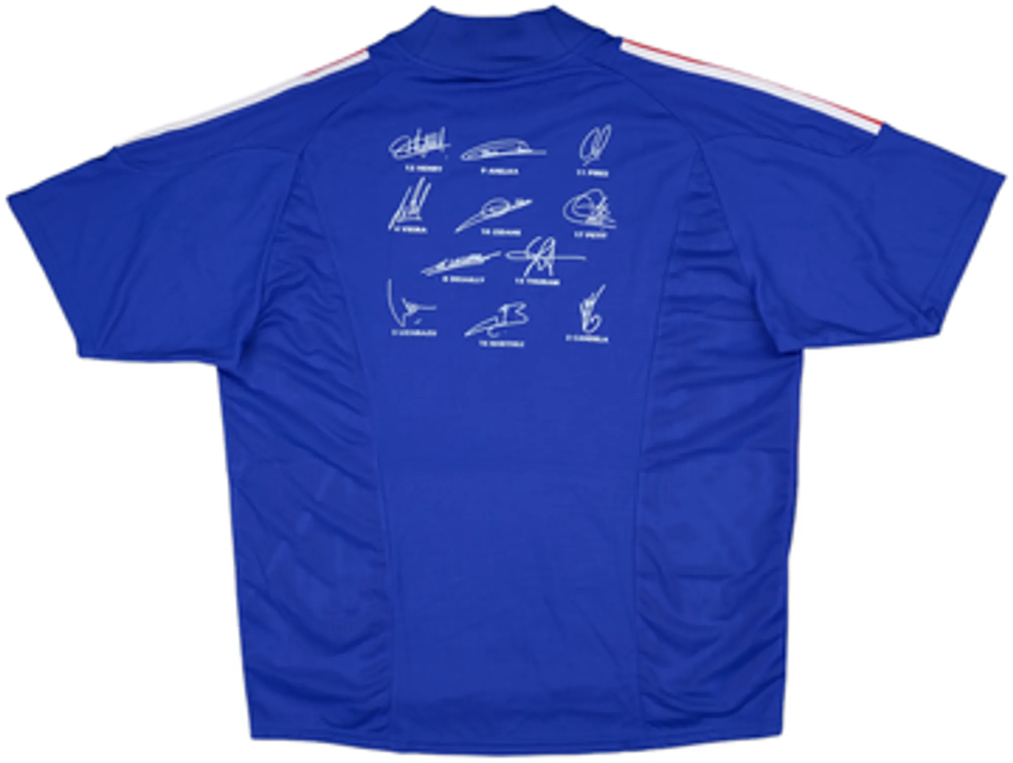 adidas France Mens SS Home Shirt 2002 | FRAH02533793used | FOOTY.COM