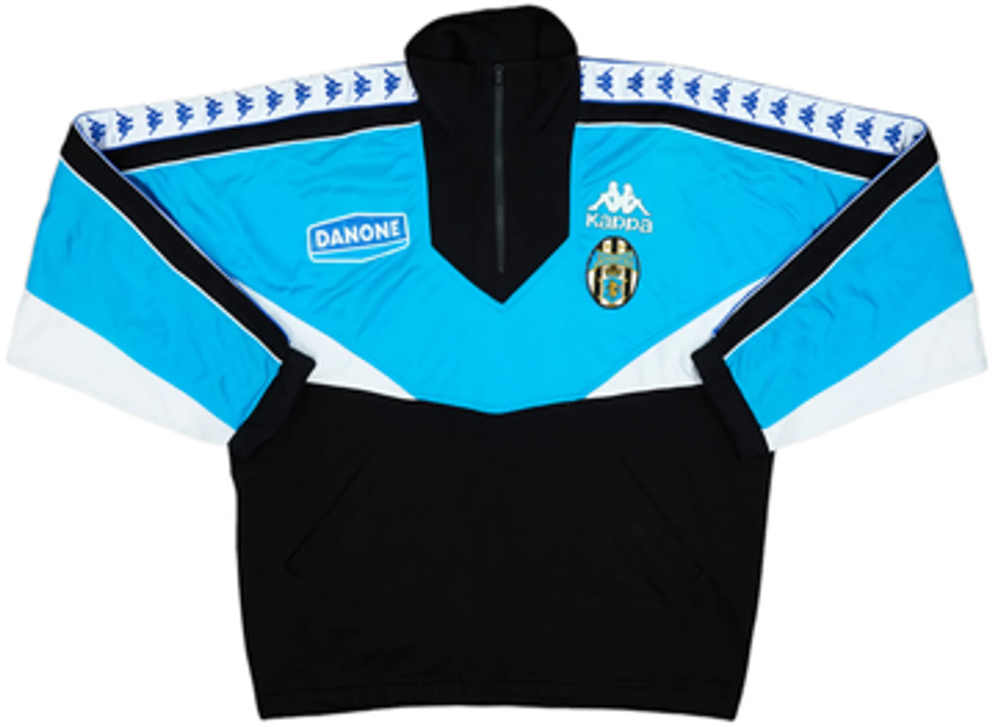 1992-93 Juventus Kappa 1/4 Zip Track Jacket - 7/10 - (L)