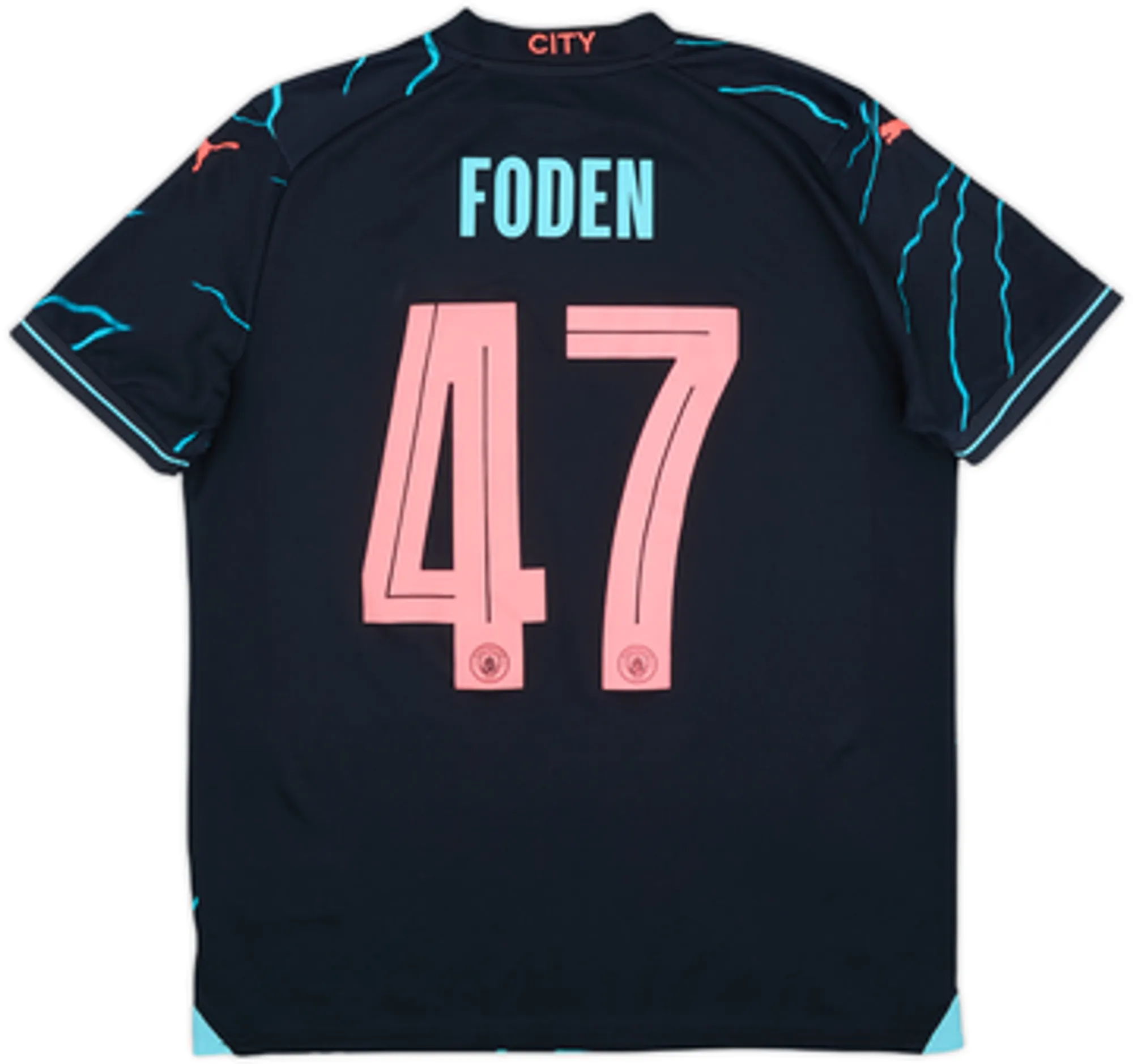 Puma Manchester City Boys SS Third Shirt 2023/24