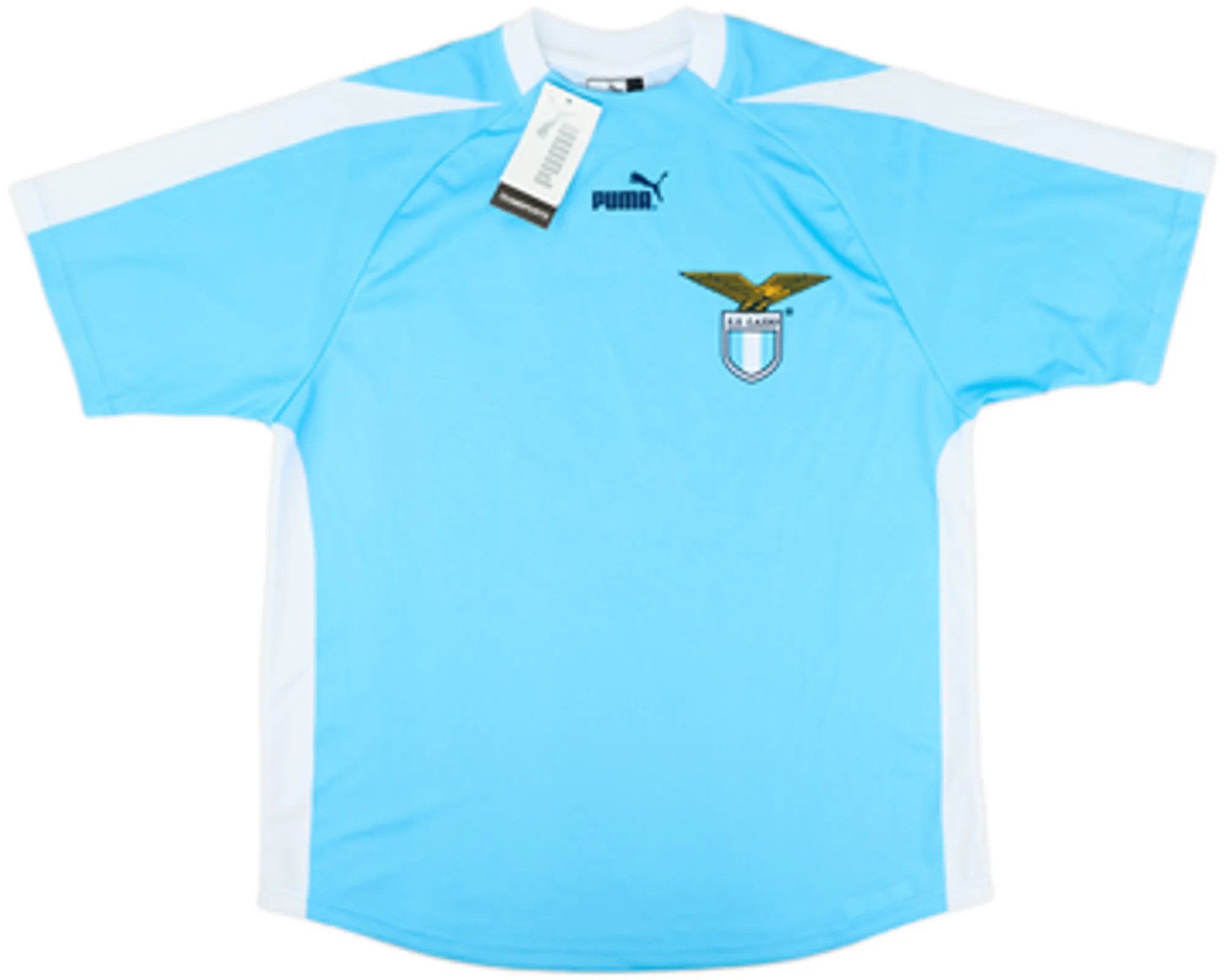 Puma Lazio Mens SS Home Shirt 2003/04