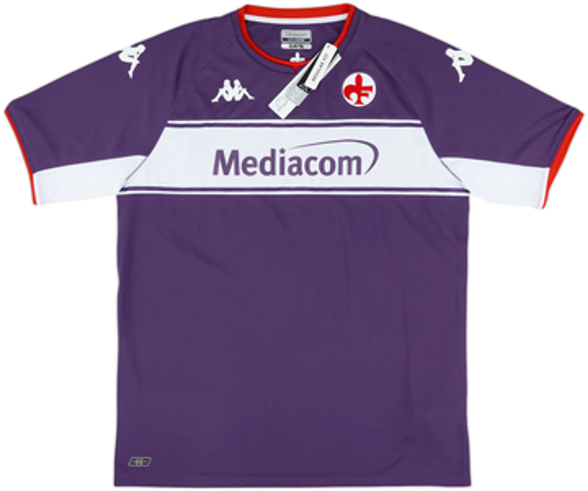 Kappa Fiorentina Mens SS Home Shirt 2021/22