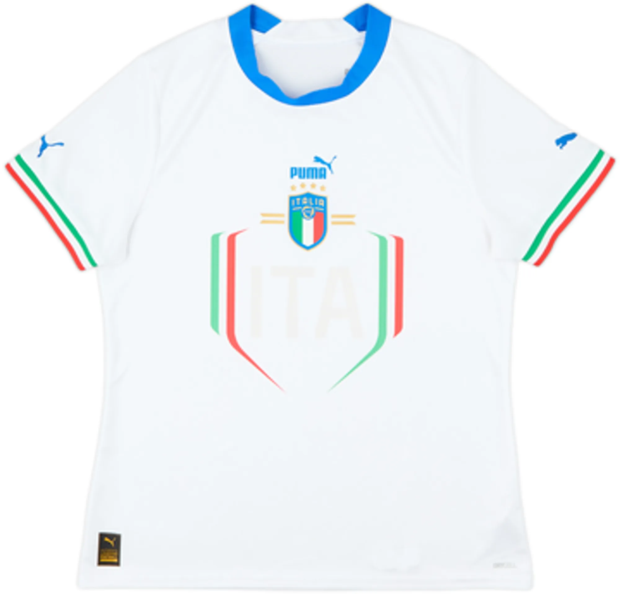 Puma Italy Mens SS Away Shirt 2022