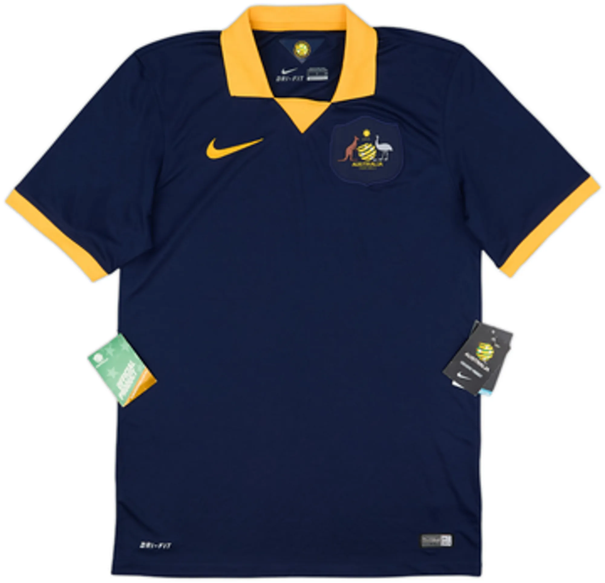 Nike Australia Mens SS Away Shirt 2014